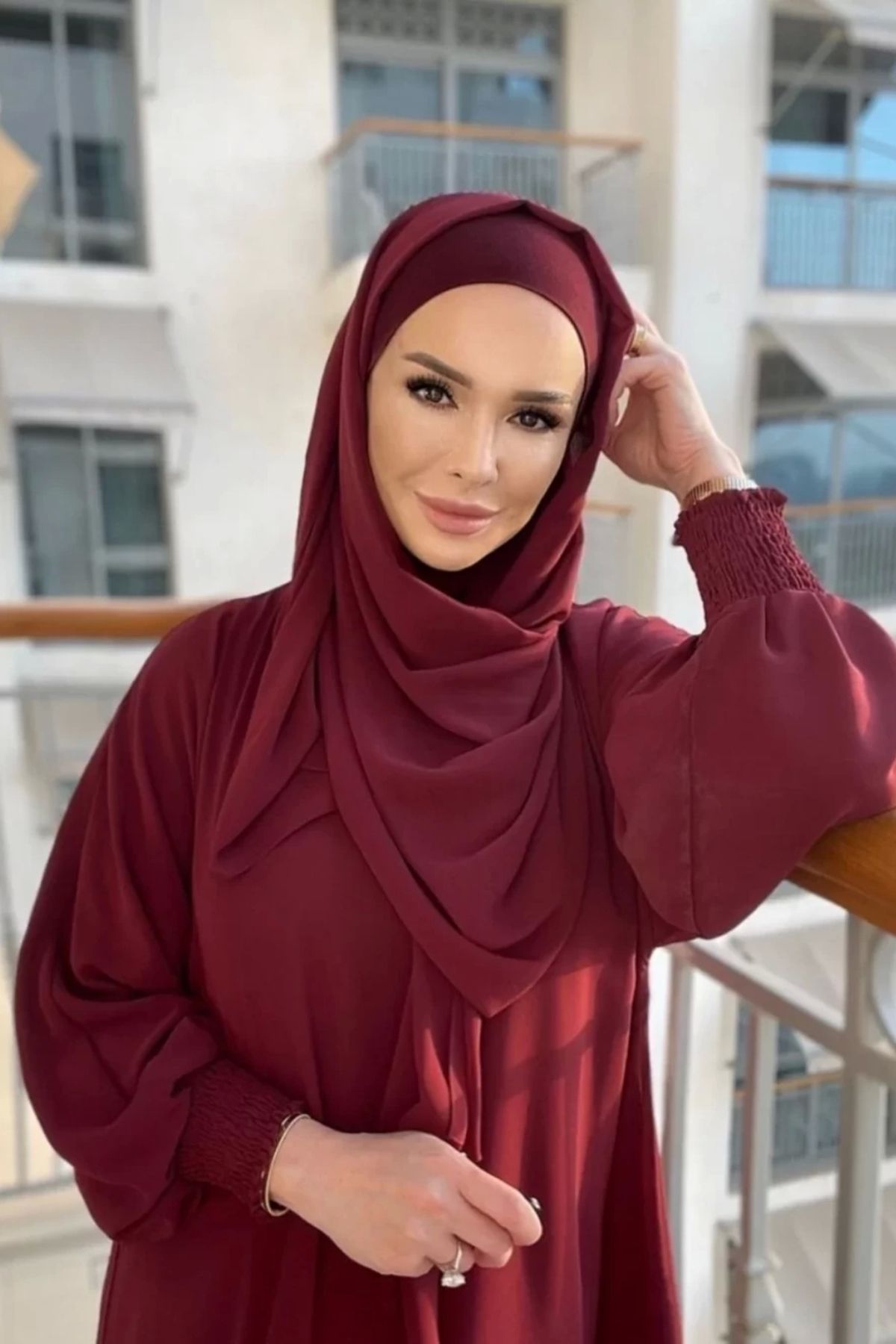 LADRANS BOUTİQUE Queen Krep Şifon Şal