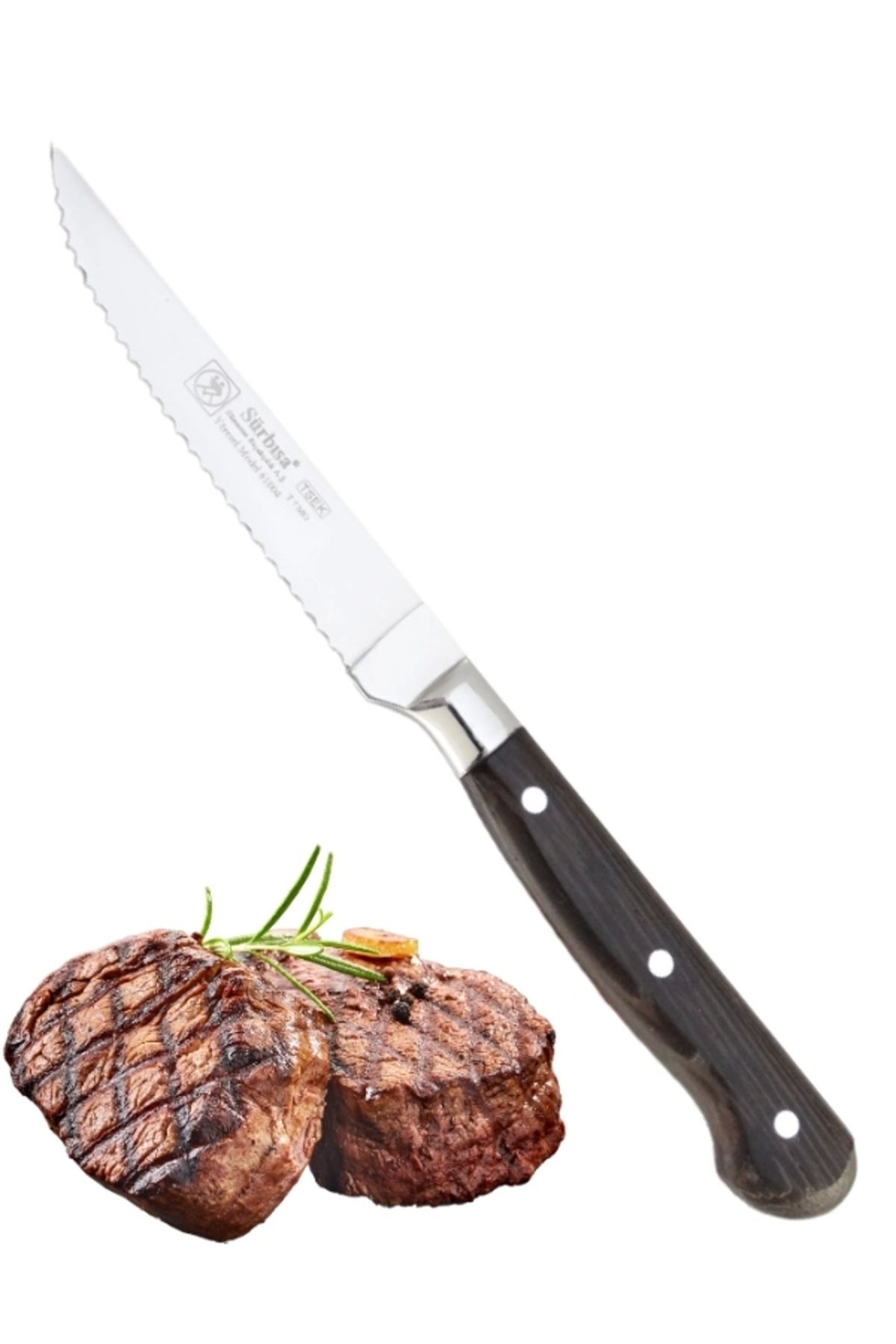 Sürbisa Ahşap Saplı Steak Bıçağı 61004-ym-lz 10.0 Cm