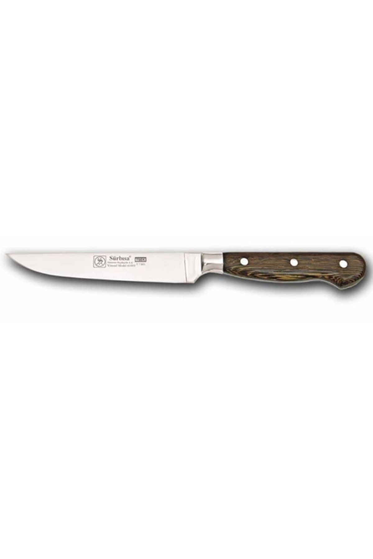 Sürbisa Ahşap Saplı Yöresel Mutfak Bıçağı 61003-ym 12.0 Cm