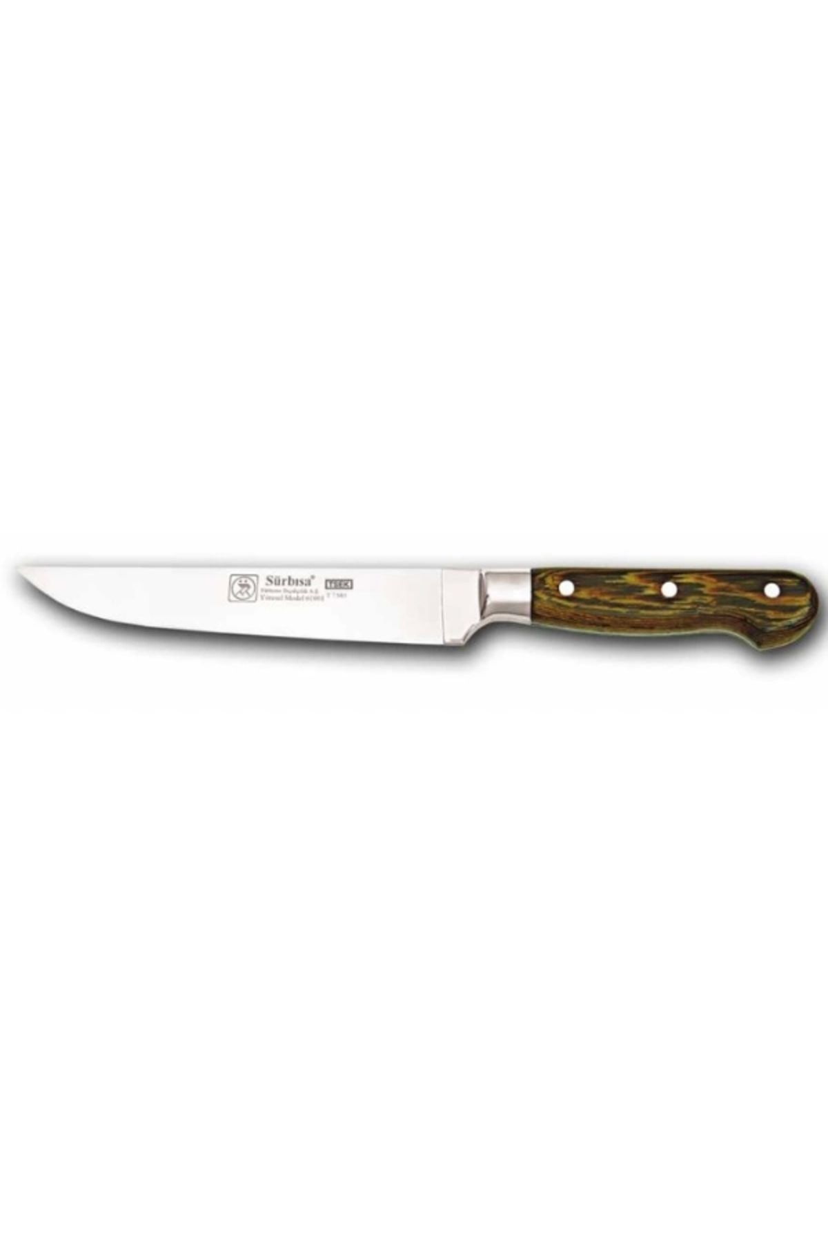 Sürbisa Ahşap Saplı Yöresel Mutfak Bıçağı 61001-ym 17.5 Cm