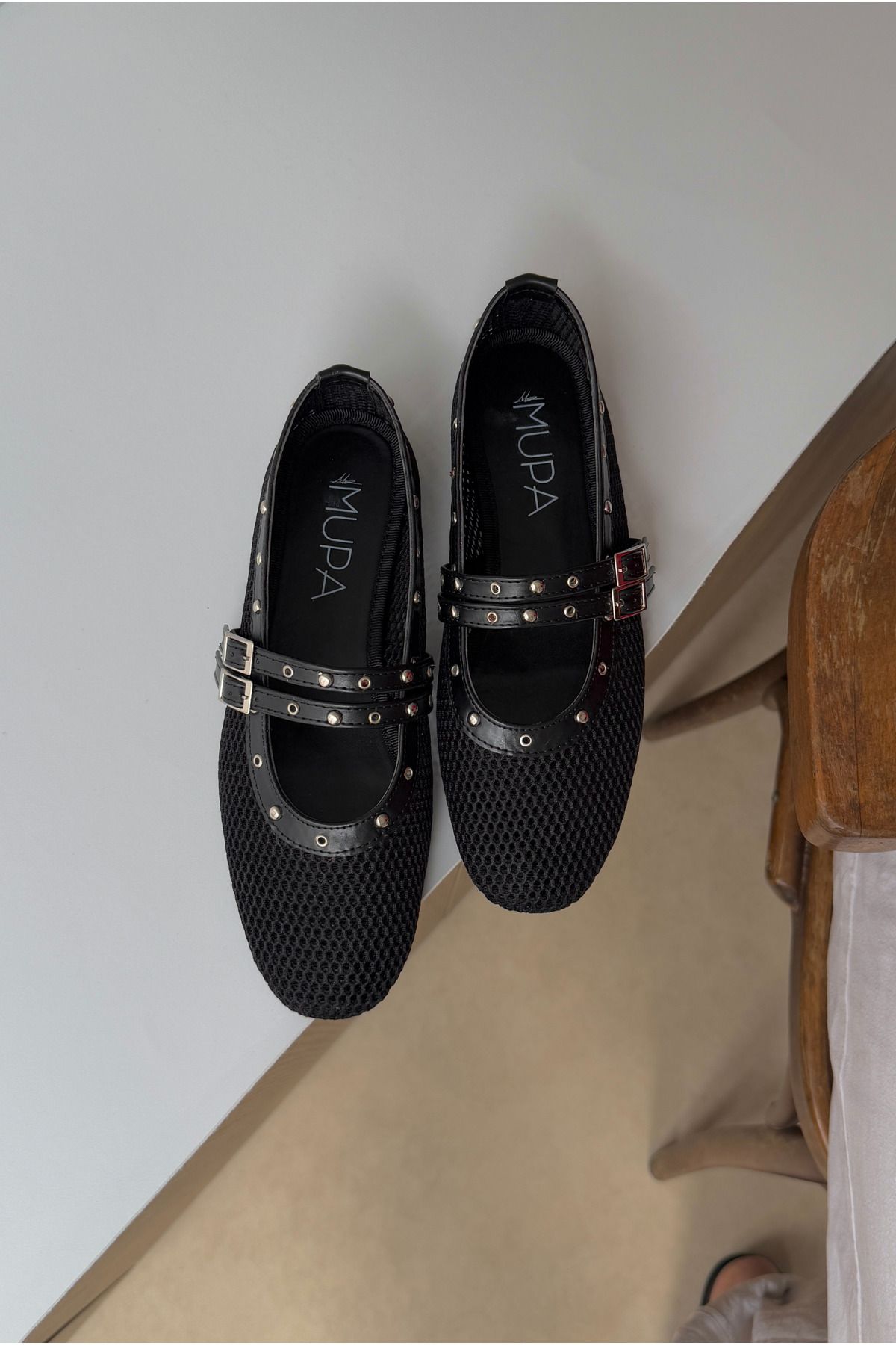 Mupa Shoes Kadın Babet SİYAH