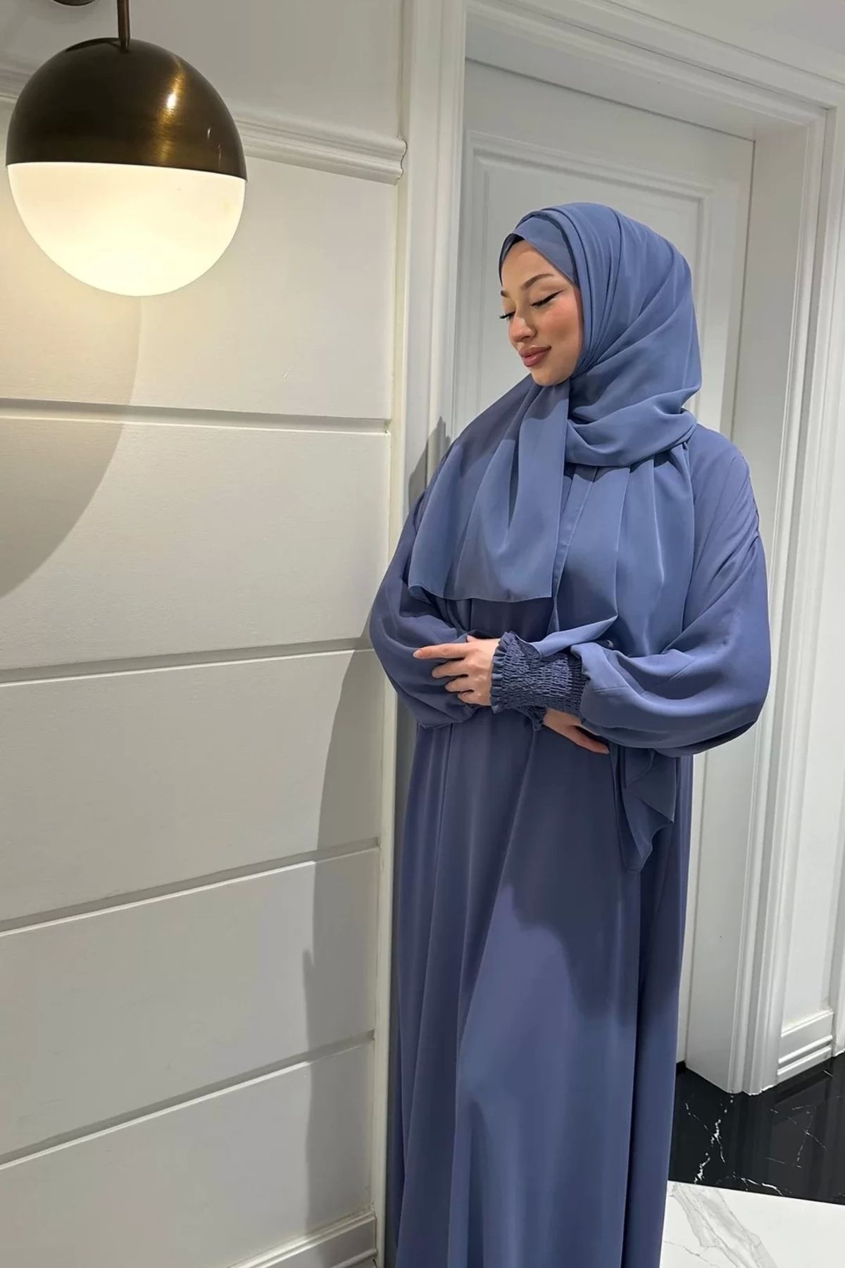 LADRANS BOUTİQUE Queen Krep Şifon Şal