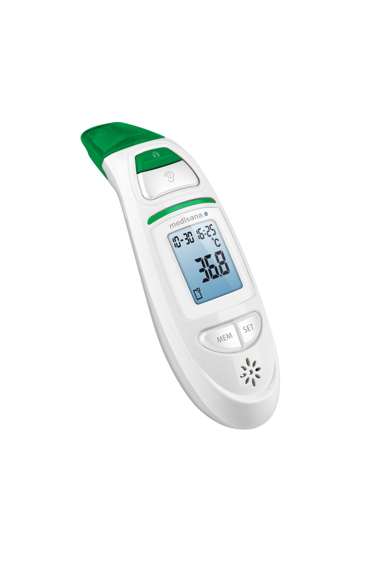 medisana Termometru Multifunctional Cu Infrarosu Medisana Tm750 , Alarma Febra Optica , Alb-verde - One Size