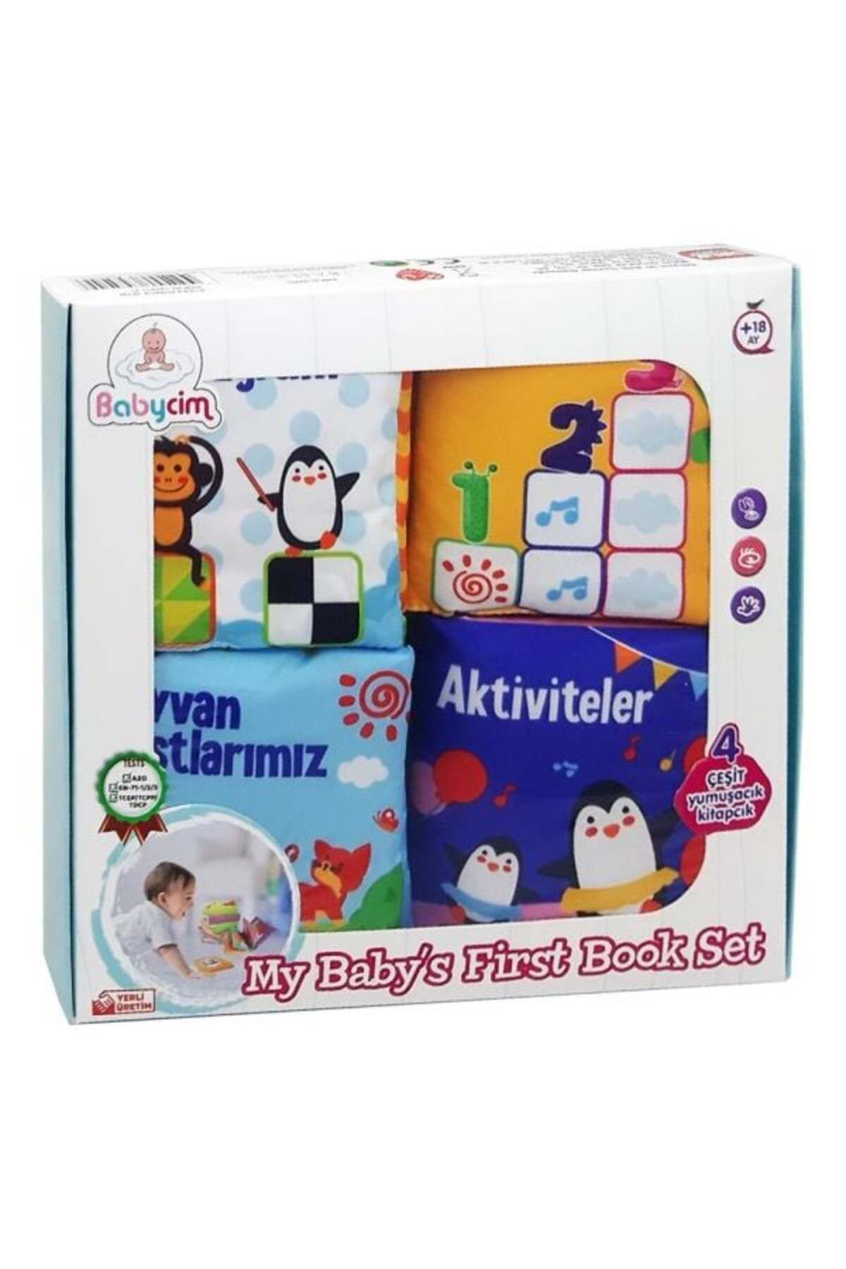 MATMEL Birlik Babycim 4Lü İlk Kitapçık Setim LH0812-02