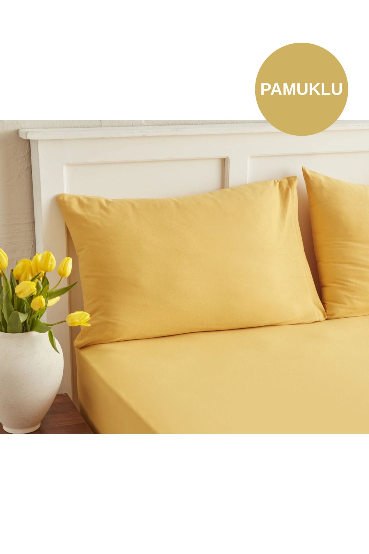 Sheri Home Tekstil Life Çift Kişilik Çarşaf Yastık Seti BeyazTY555565565688