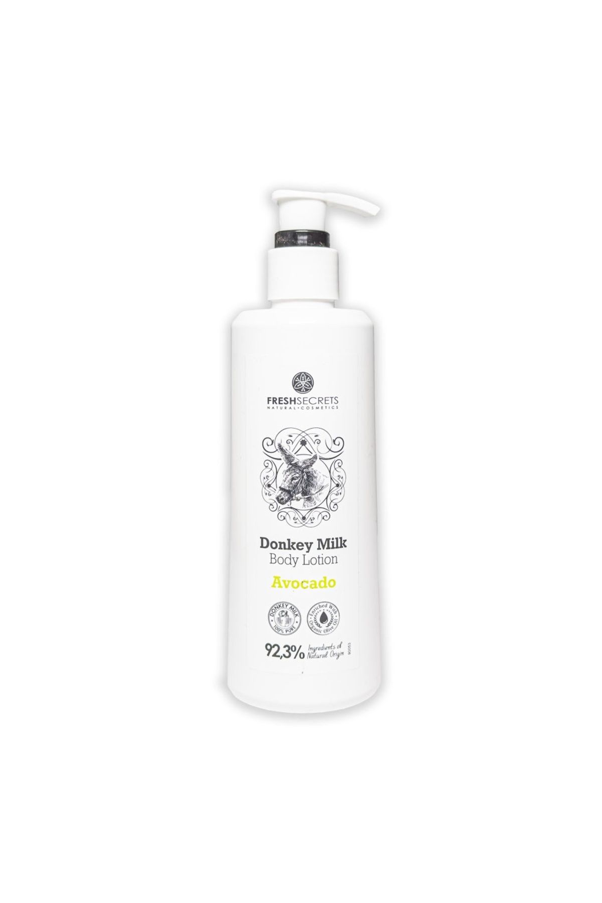 Fresh Secrets Loțiune De Corp Cu Lapte De Măgăriță Și Ulei De Avocado, 9,3% Naturală, Testată Dermatologic, 00ml - One Size