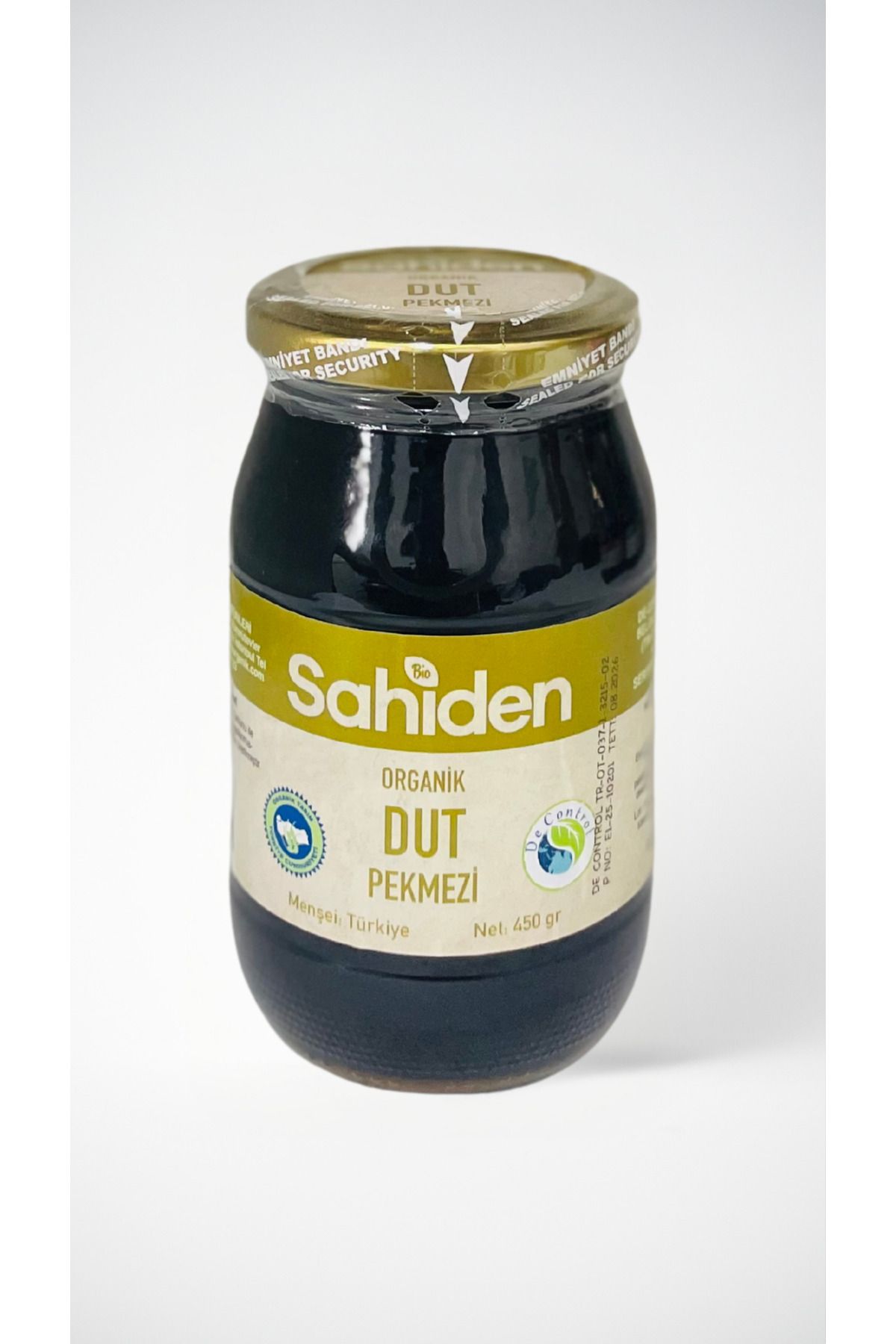SAHİDEN ORGANİK ORGANİK DUT PEKMEZİ - 450 GR