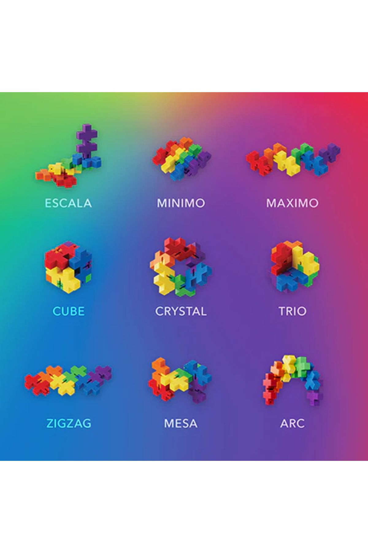 Plus Plus-HEXEL Spectrum – Creative fidget toy 6