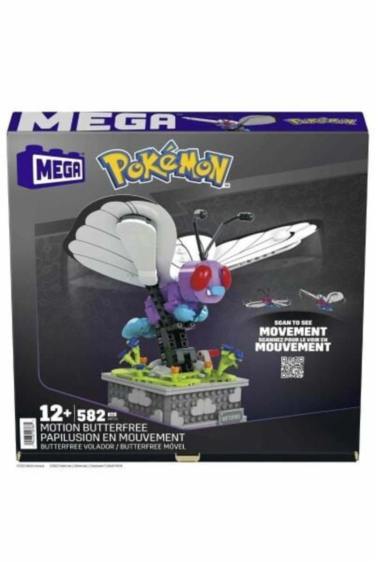 MATMEL Mattel Pokemon Kinetik Butterfree HKT22