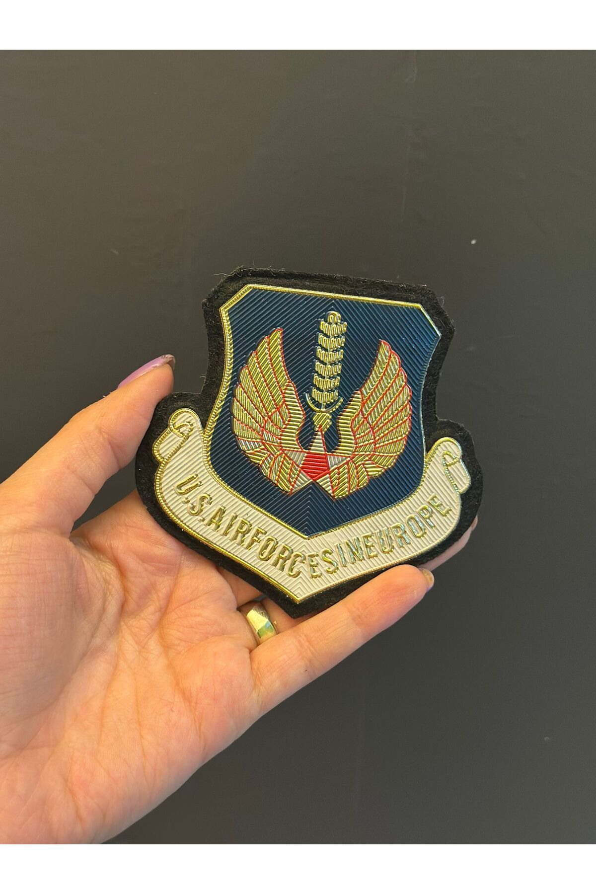 Gönülden Tasarım VARAK İŞLEME TASARIM ARMA DİKİŞ AKSESUARI 10X10 CM