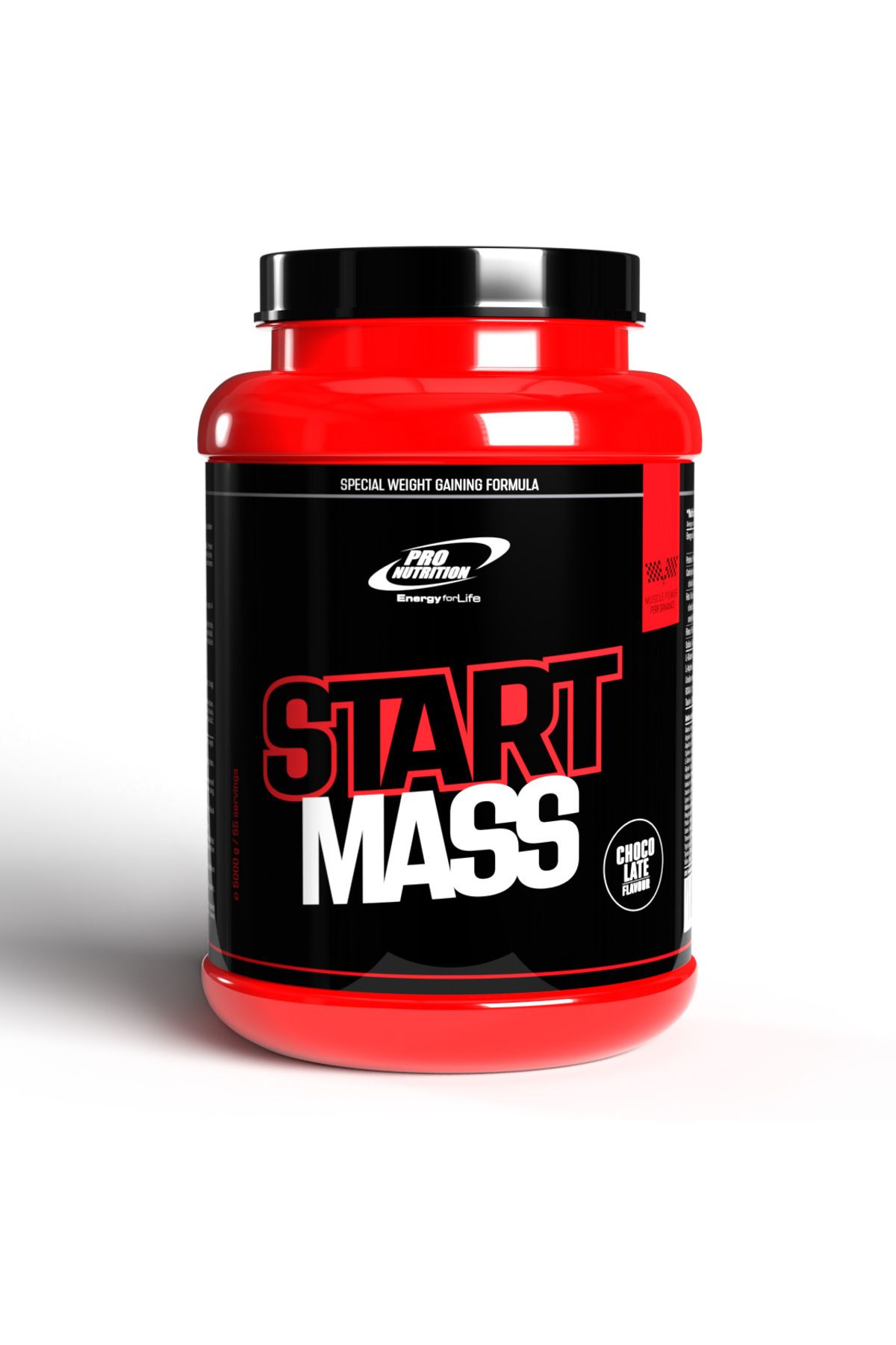 Pro Nutrition Gainer Pentru Incepatori, Start Mass Flacon 5000g Ciocolata - One Size