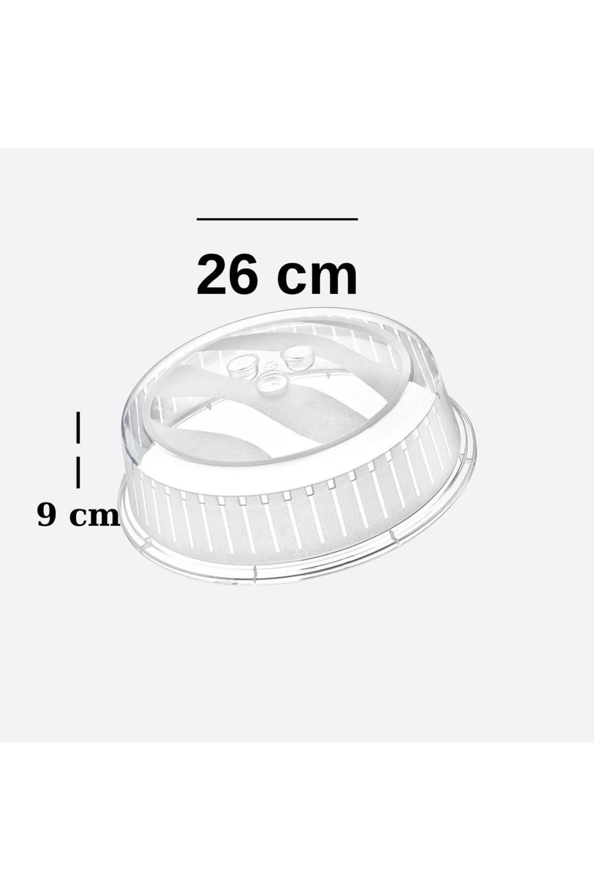 Ayd Kitchen Mikrodalga Fırın Koruma Kapağı Isıya Dayanıklı 26 cm