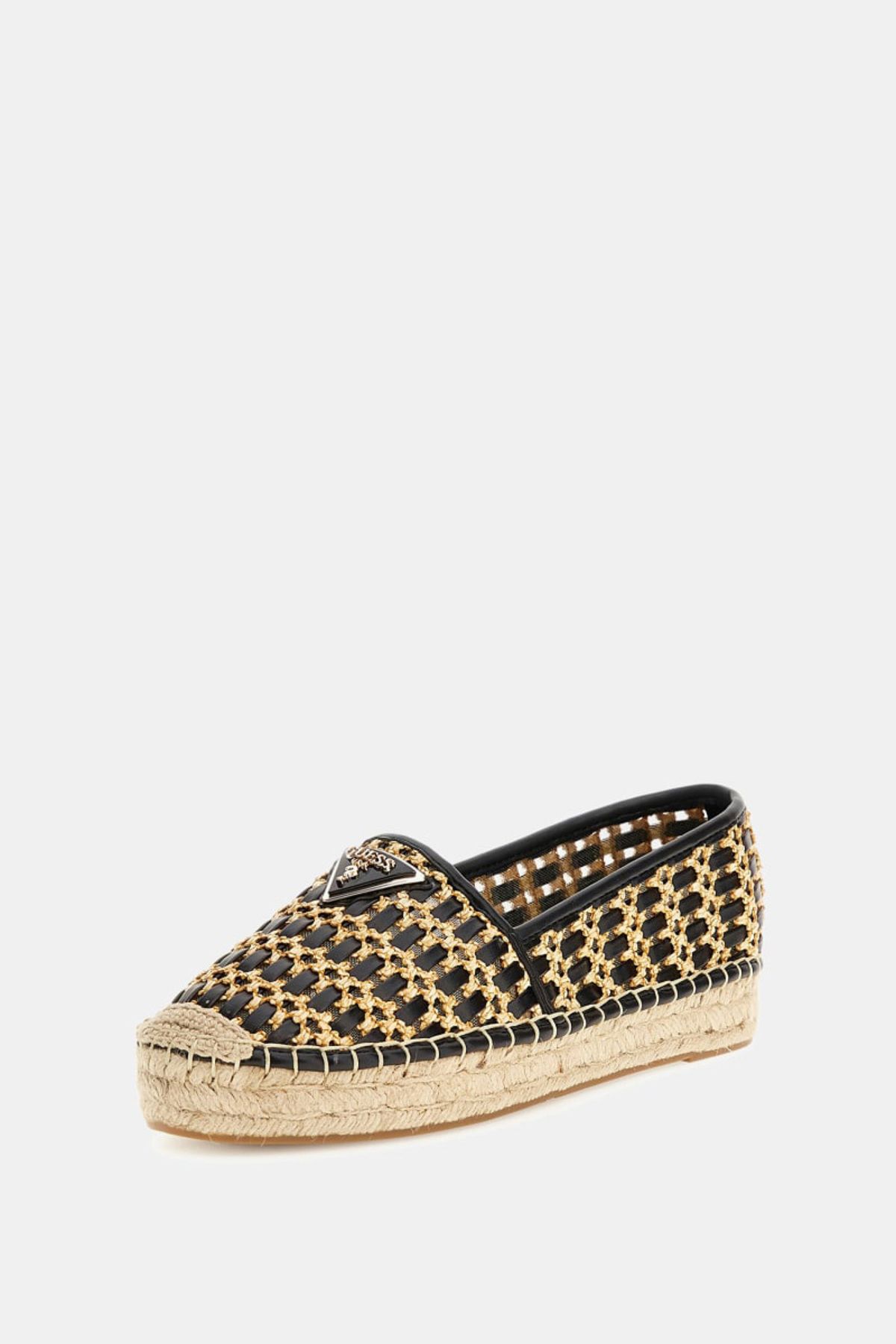 Guess Kadın Jolandon Hasır Espadril - Siyah