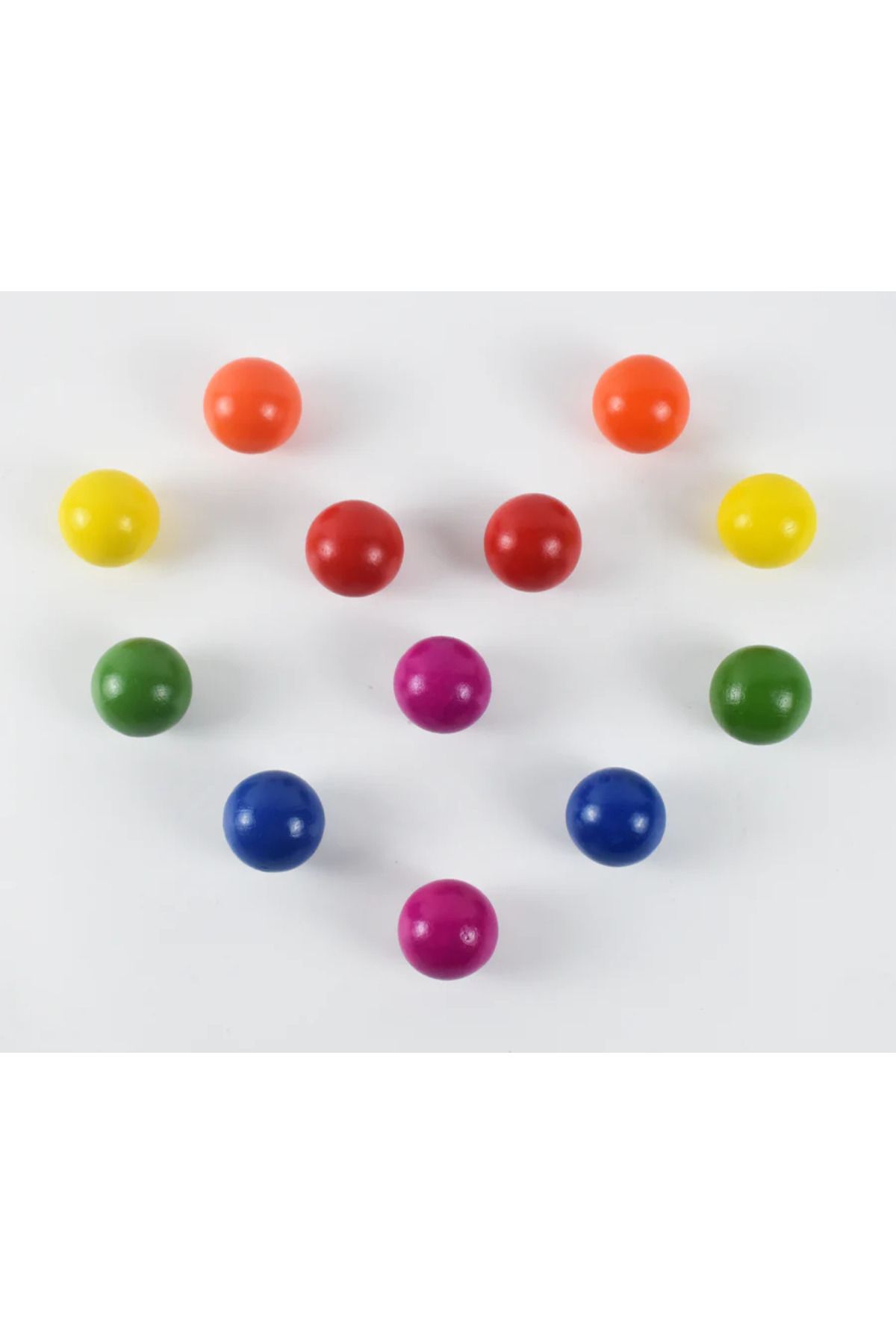 Magblox-Set bile lemn pentru circuitul cu bile Magbrix Marble Run 2