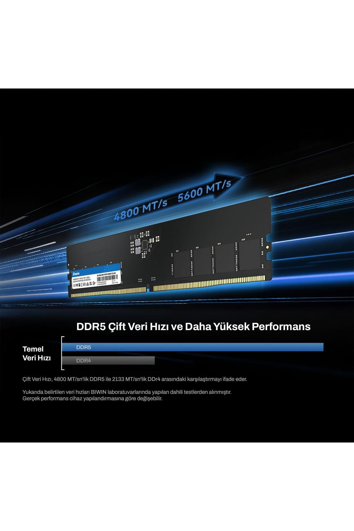 Biwin-Bd5Ud16G48C40 16Gb Ddr5 4800Mhz 1Rx8 Desktop Ram 6