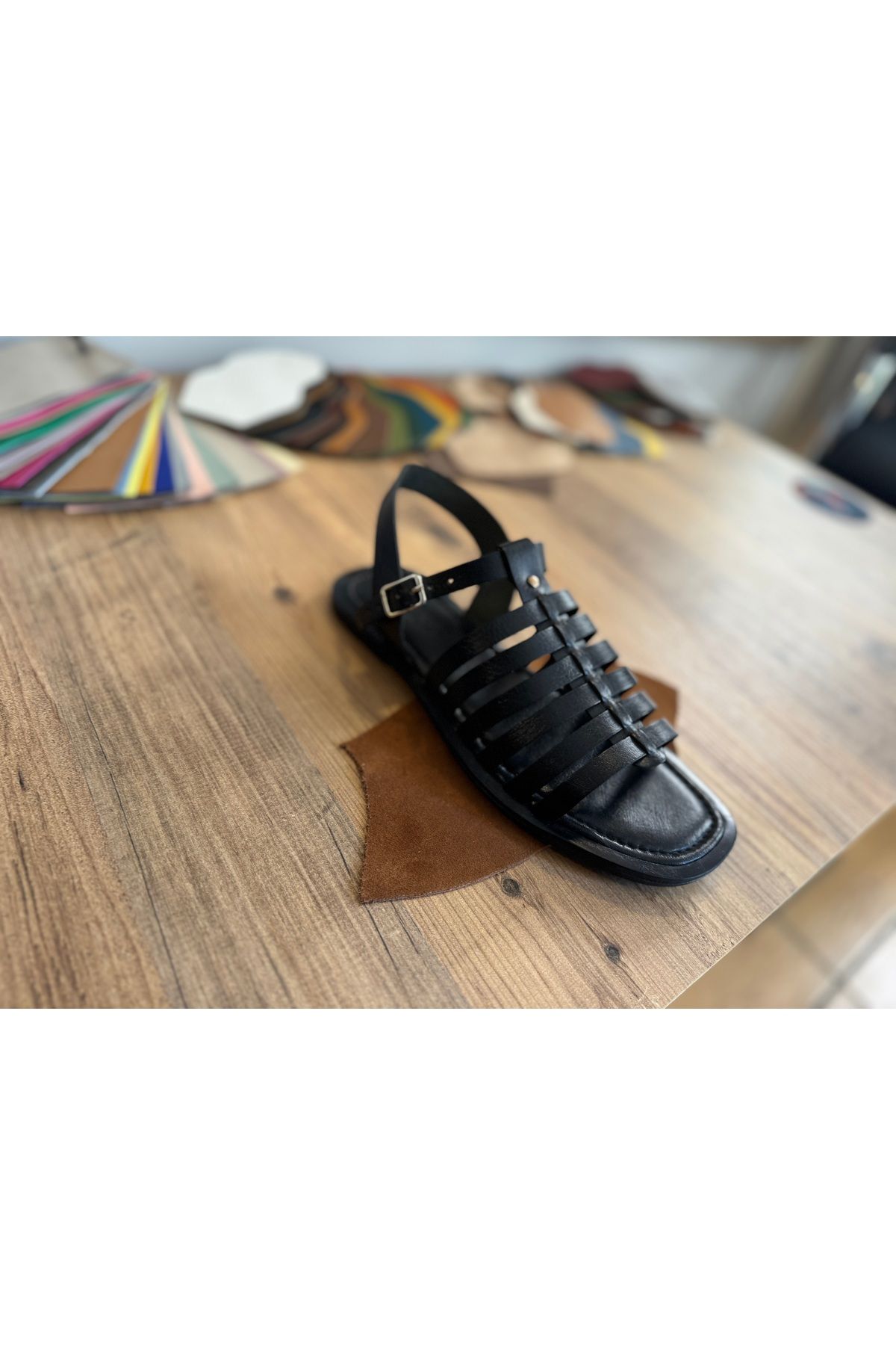 shop DERİ SANDALET