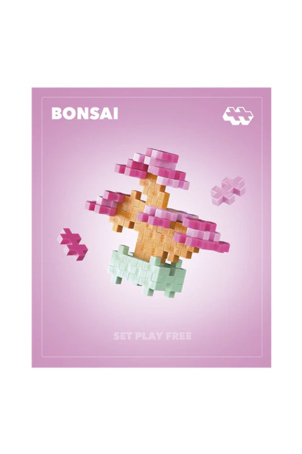 Plus Plus Set Constructie Plus-plus, Plante - Bonsai Roz - One Size