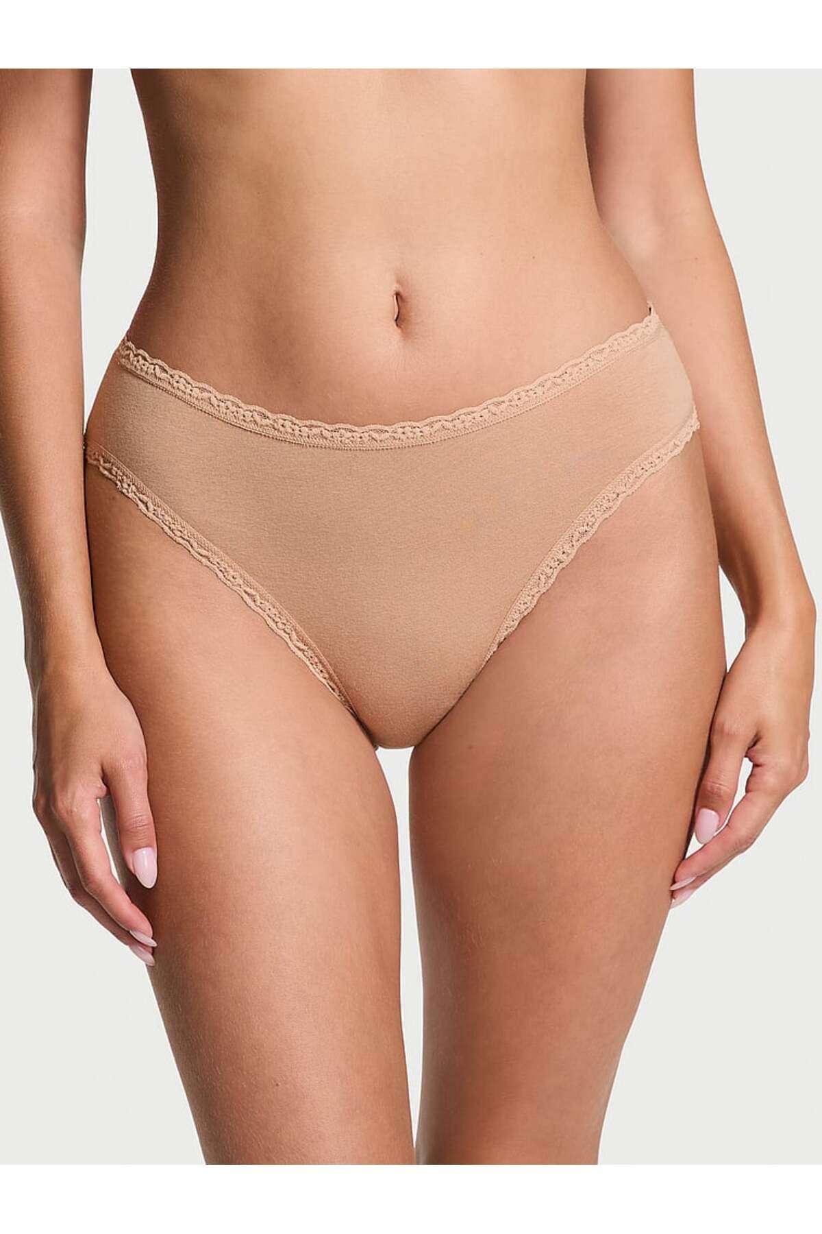 Victoria's Secret Dantelli Pamuklu Bikini Külot