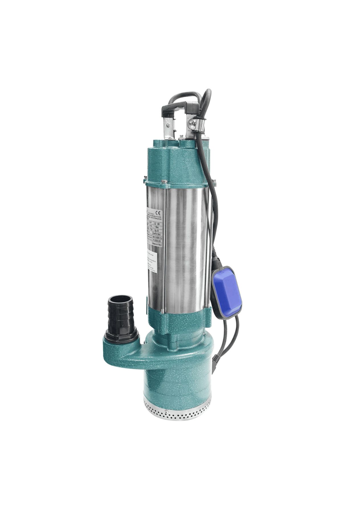 logipump Varan QDX 6-28/2-1.1A Temiz Su Yüksek İrtifa Dalgıç Pompa 1.5 HP / 1.1 kW, Monofaze 220 V, 32 Mss, 1