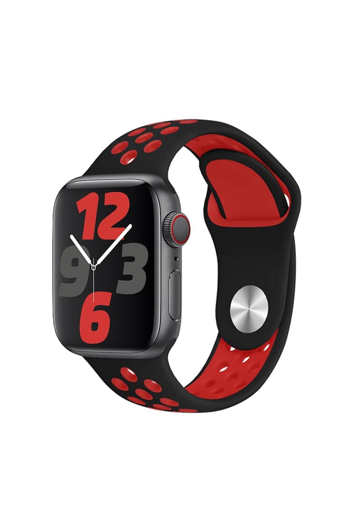 Microcase Huawei Watch D2 için Delikli Silikon Kordon Kayış - KY6558