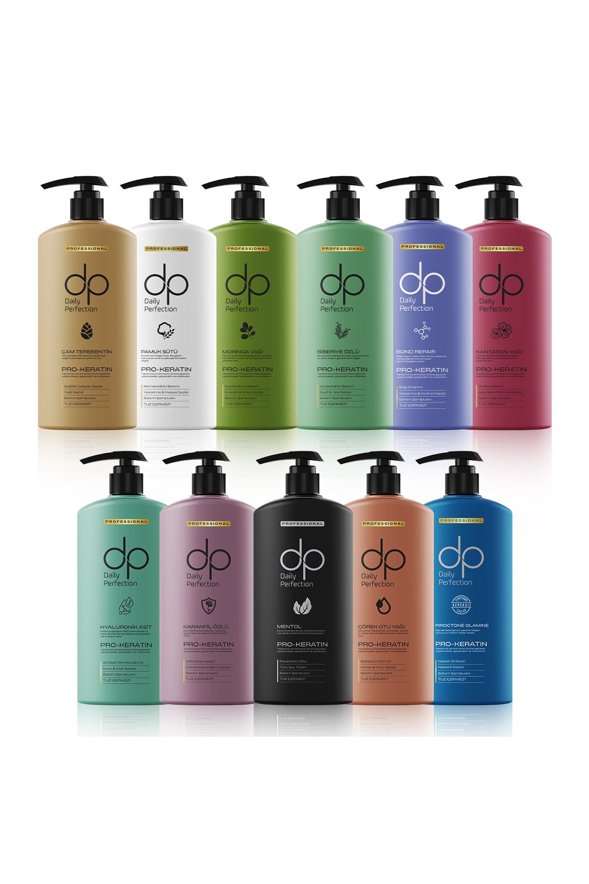 dp Daily Perfection Şampuan Seti 425 ml X 11 Adet