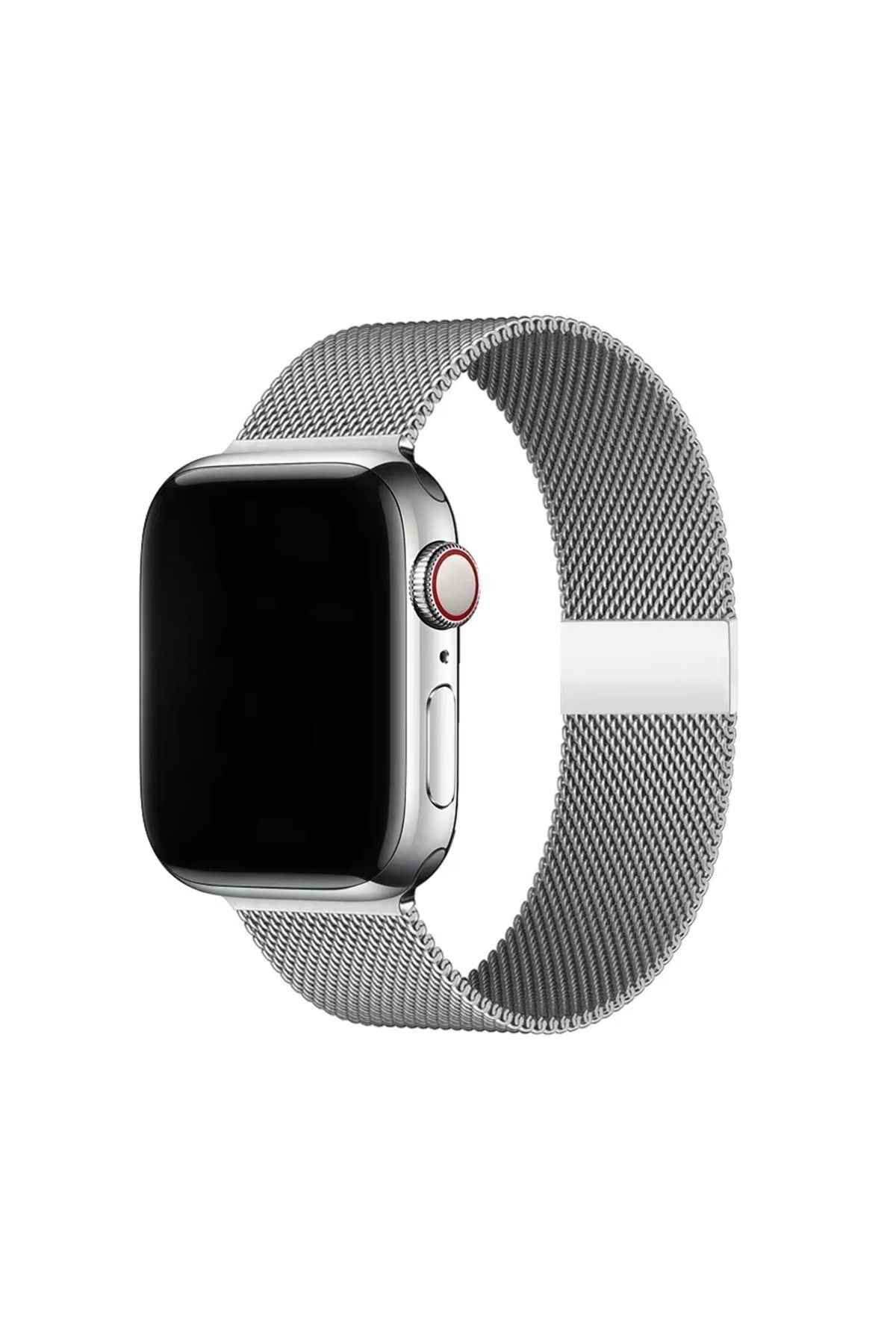 Microcase Huawei Watch D2 için Manyetik Metal Hasır Kordon Kayış - KY6556