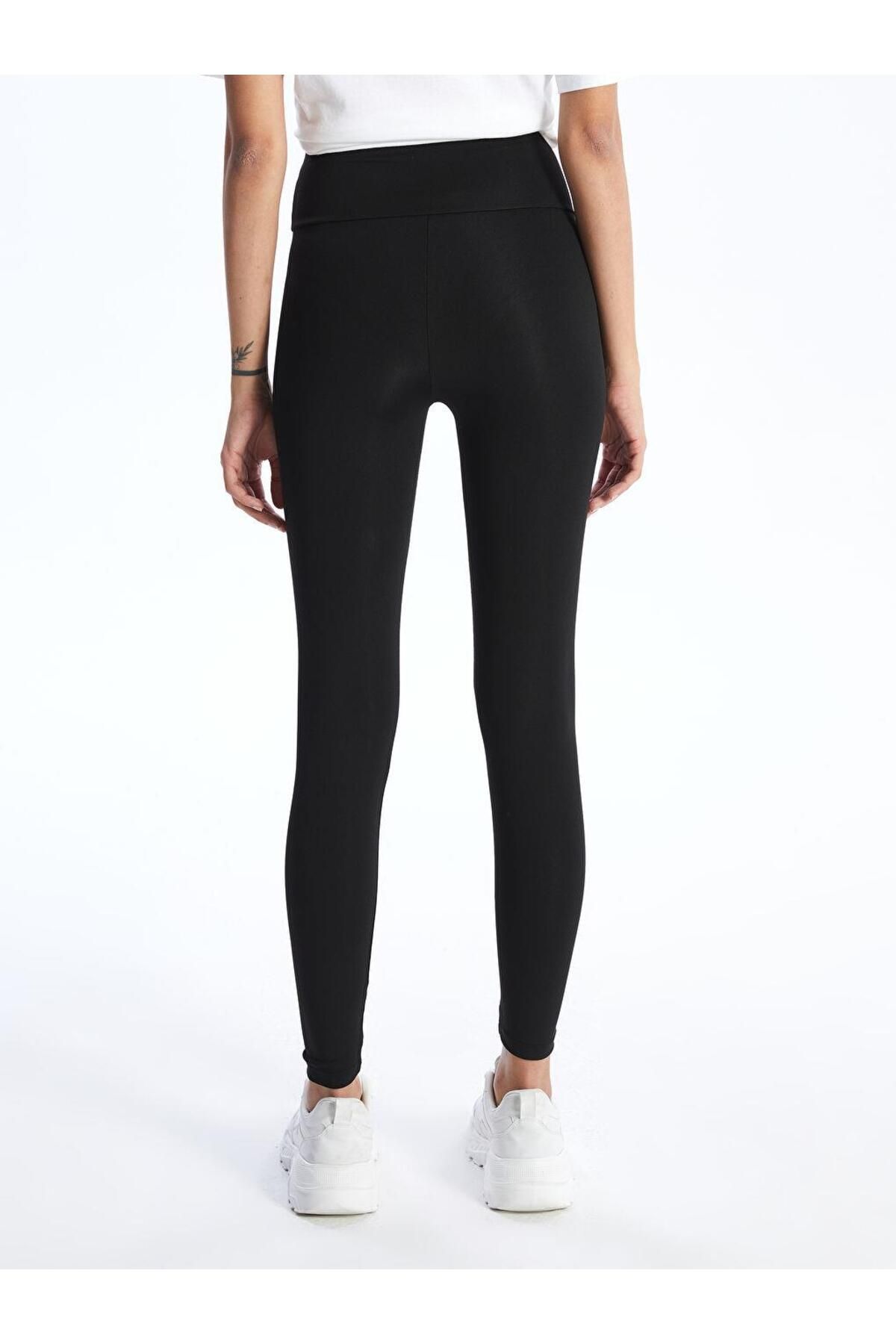 LC Waikiki-Leggings drepte pentru femei, cu talie elastică, extra strâmți (S4) 4