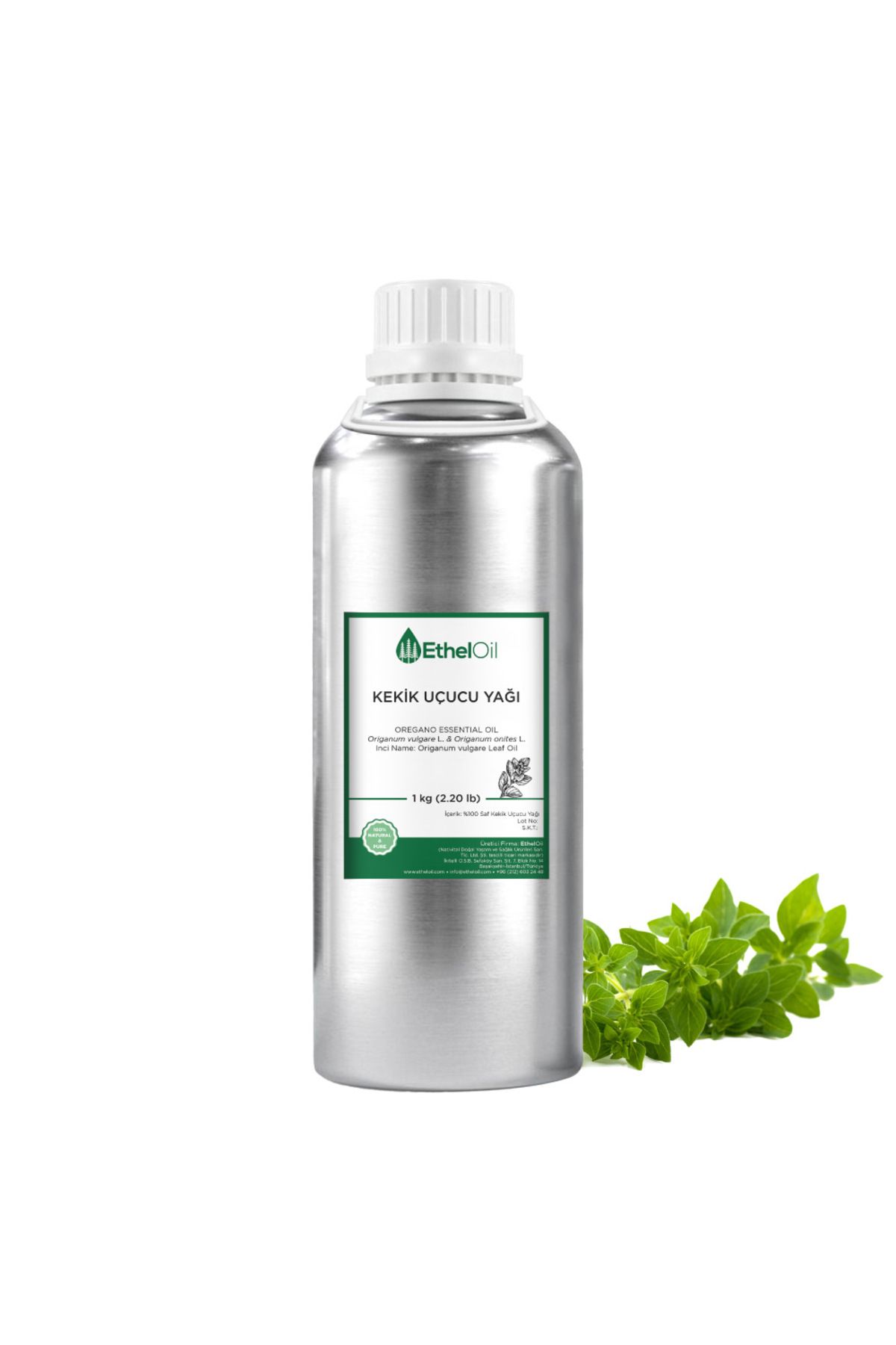 Etheloil Kekik Uçucu Yağı 1 Kg Saf Ve Doğal Uçucu Yağ