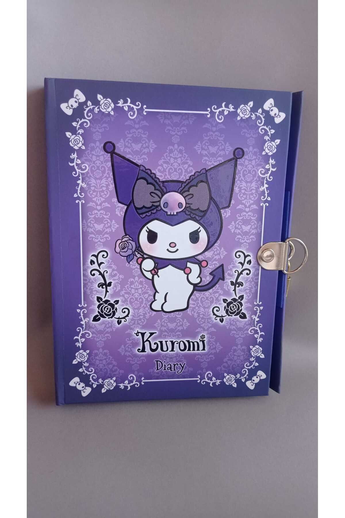 kuromi Kilitli Hatıra Defteri Lisanslı