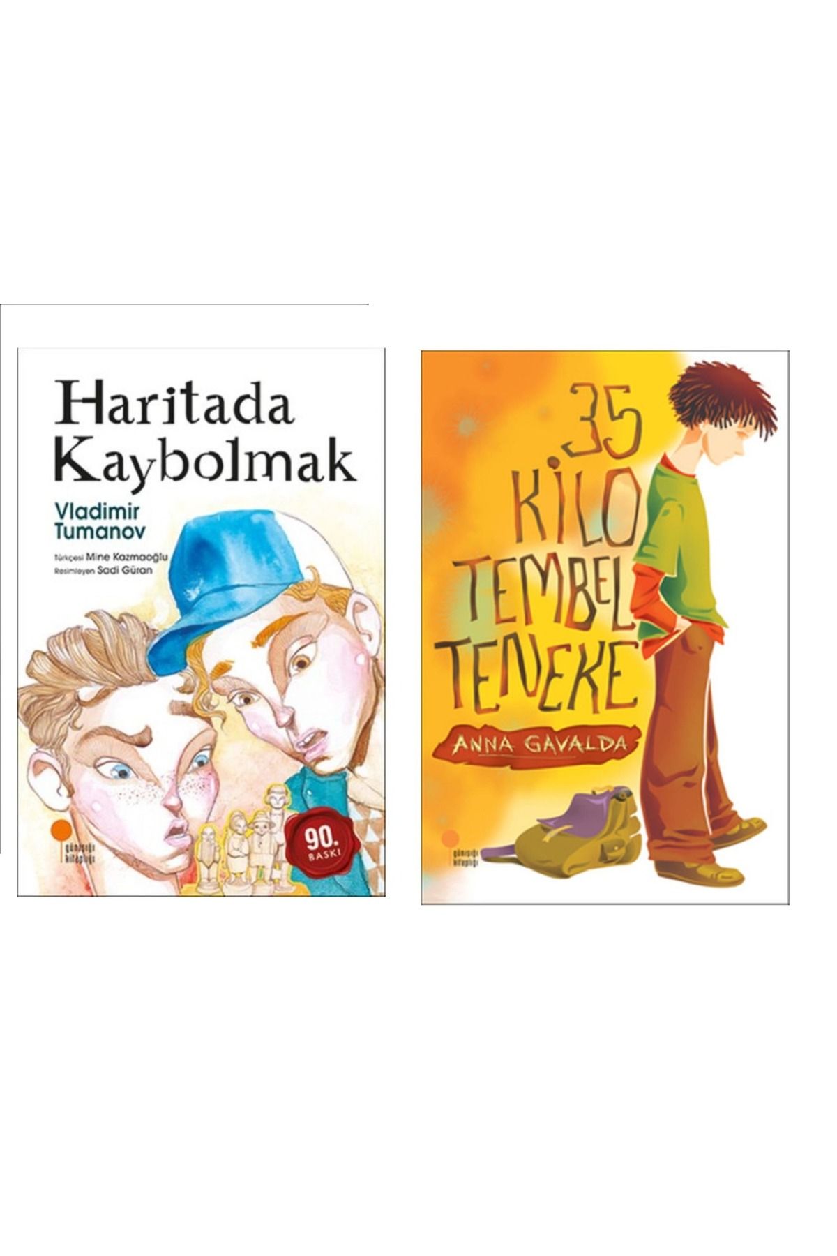 Günışığı Kitaplığı Haritada Kaybolmak & 35 kilo Tembel Teneke ( 2 Li Set)