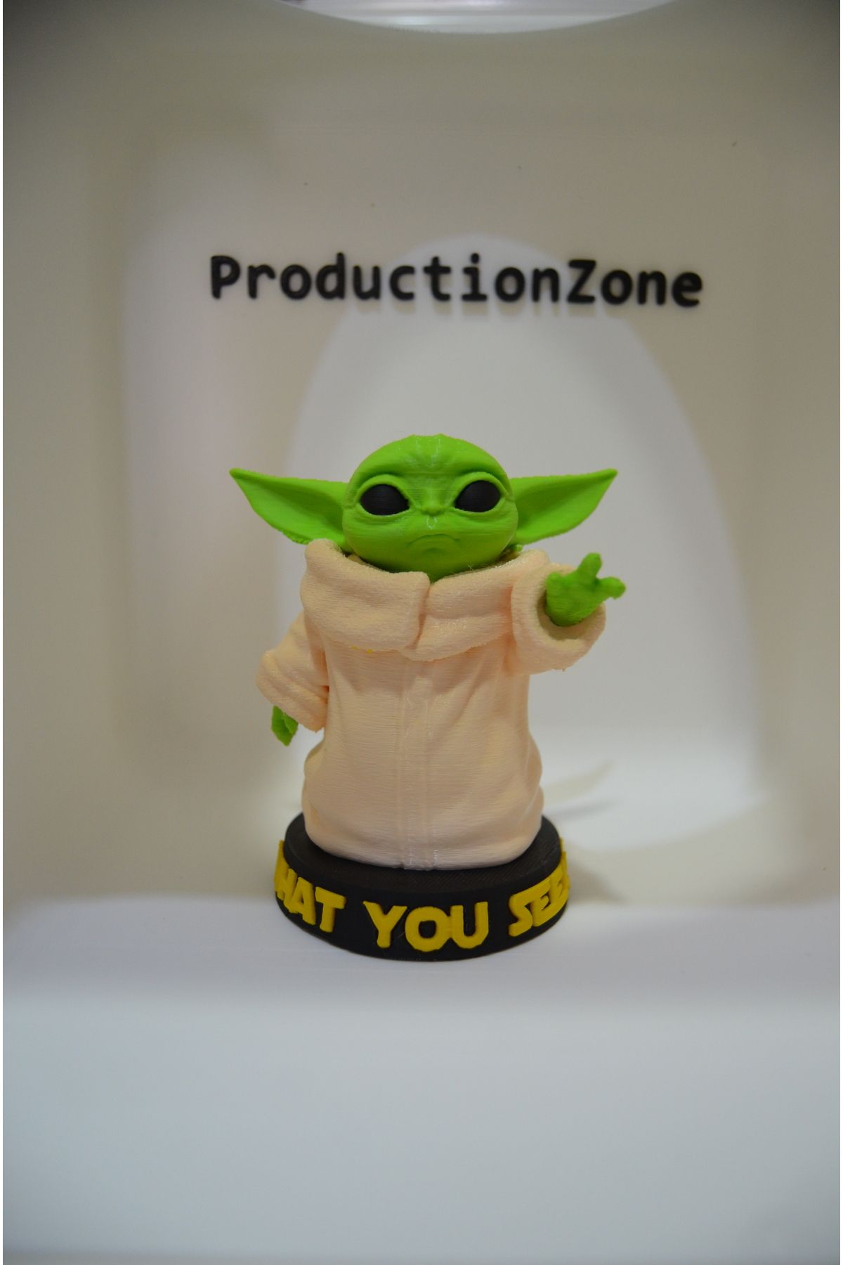 ProductionZone Baby Yoda Renkli Figür
