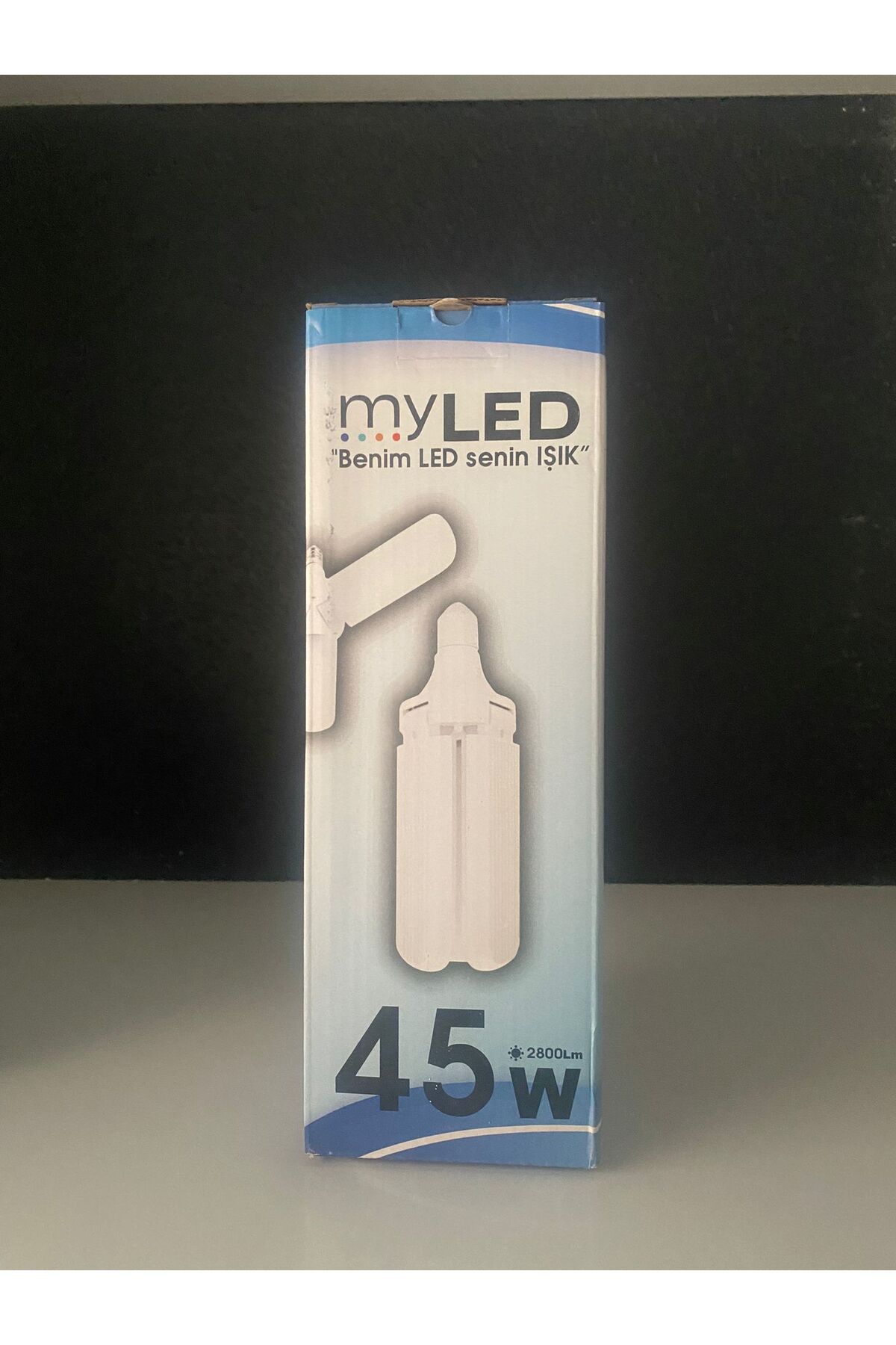 MYLED 45W Pervane LED Ampul - Katlanabilir Kanatlı Işık