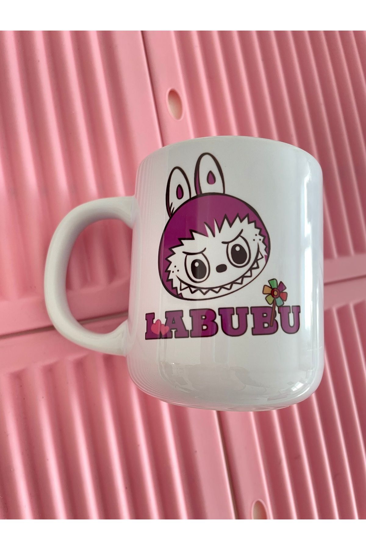By Selen Suyolcu LABUBU Baskılı Kupa Bardak