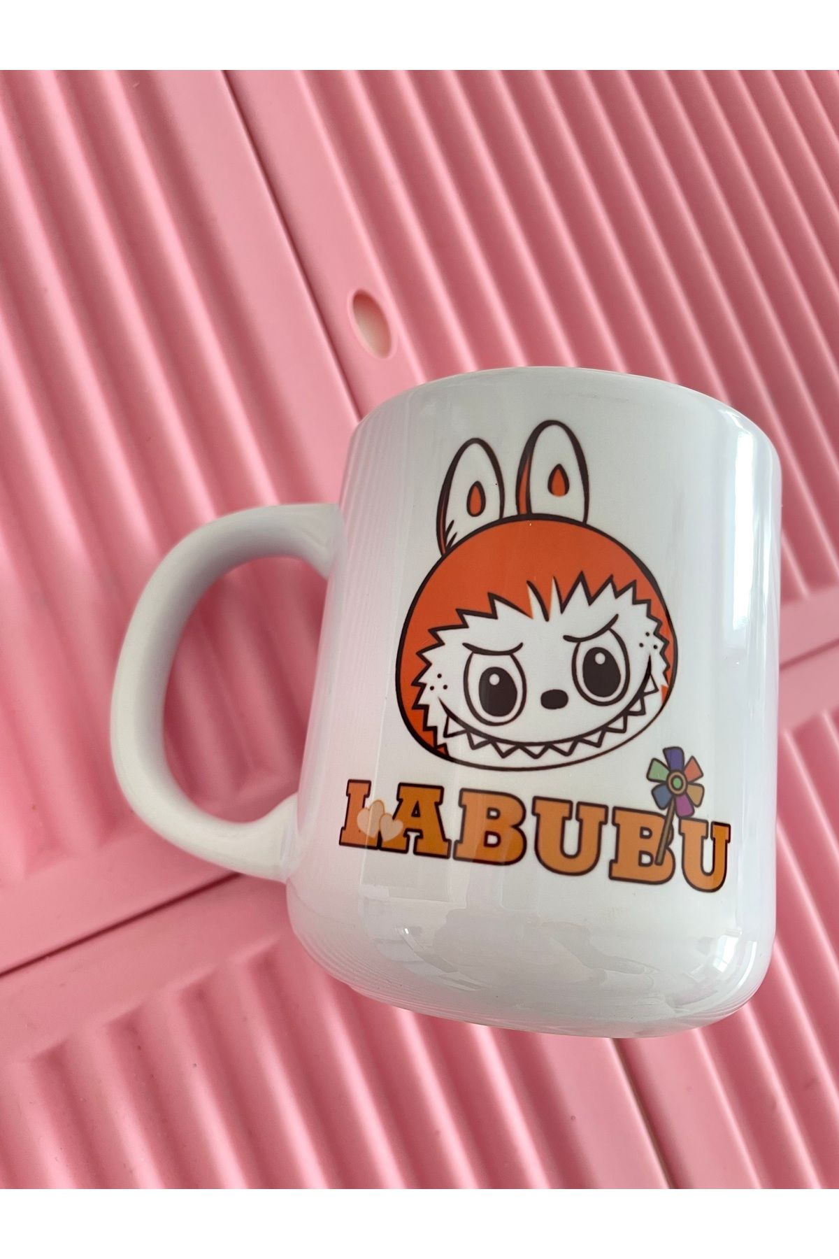 By Selen Suyolcu LABUBU Baskılı Kupa Bardak
