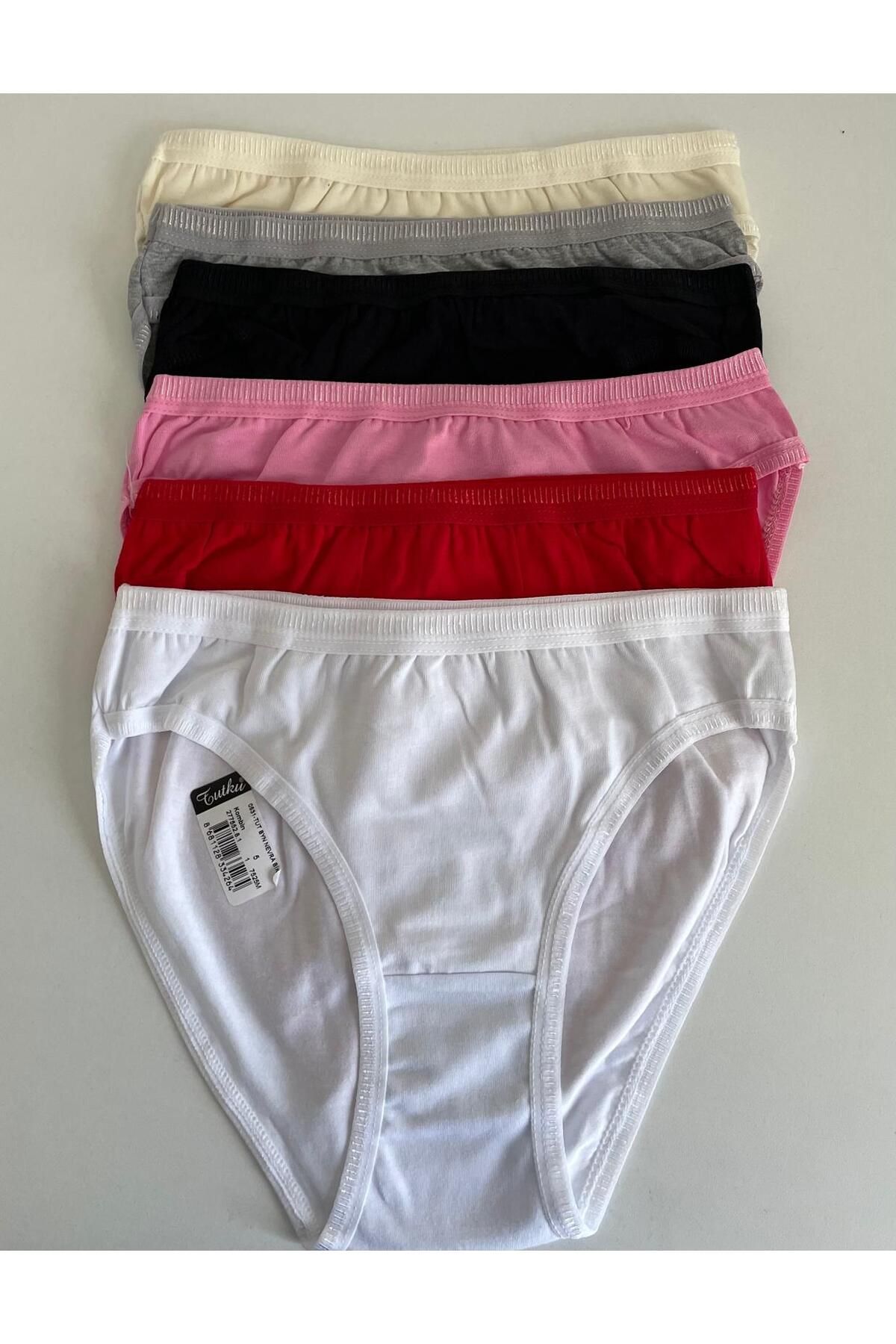 H&S STORE tutku bikini (kilot) 6 lı çok renkli şık rahat ve kaliteli