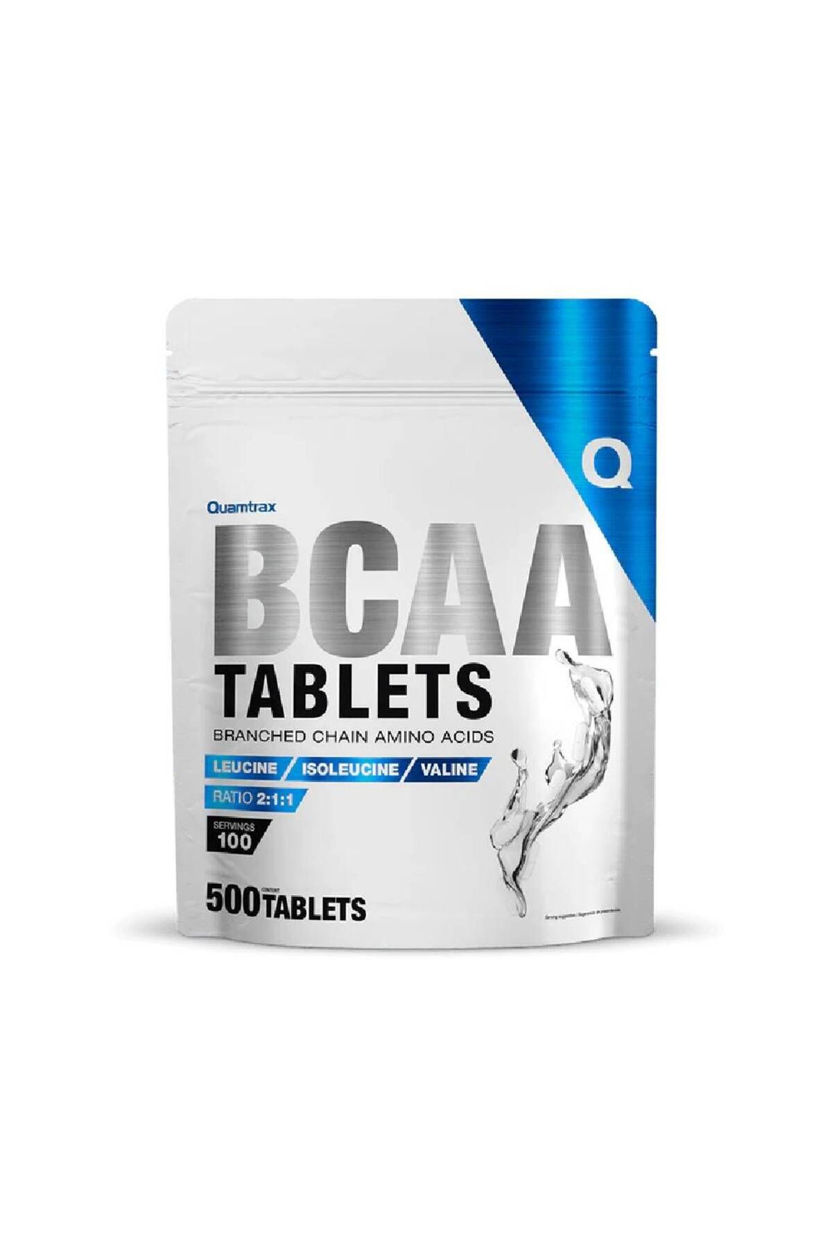 Quamtrax Bcaa Tablets, 500 Tablete, Quamtrax, Aminoacizi Pentru Refacere - One Size