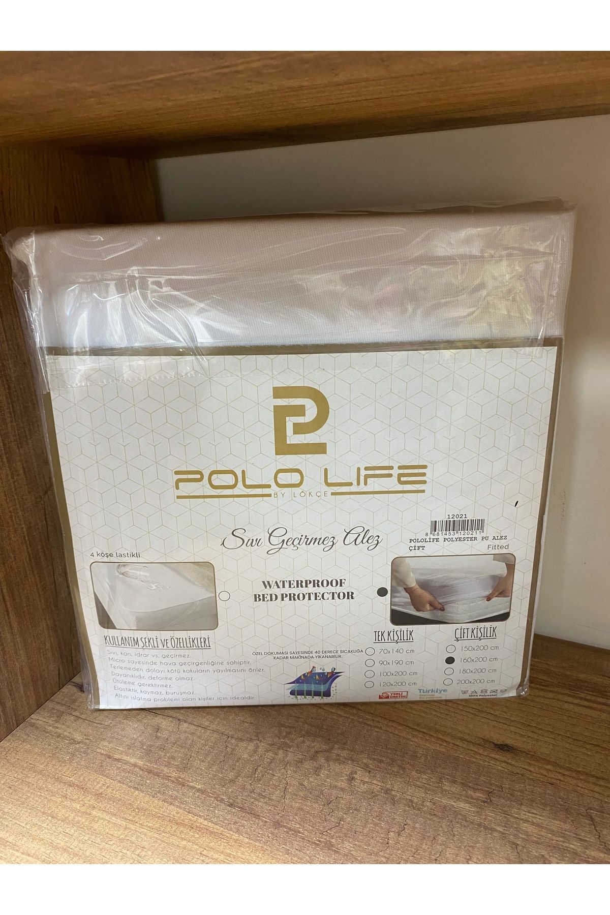 polo life ÇİFT KİŞİLİK SIVI GEÇİRMEZ ALEZ YATAK KORUYUCU ÇARŞAF