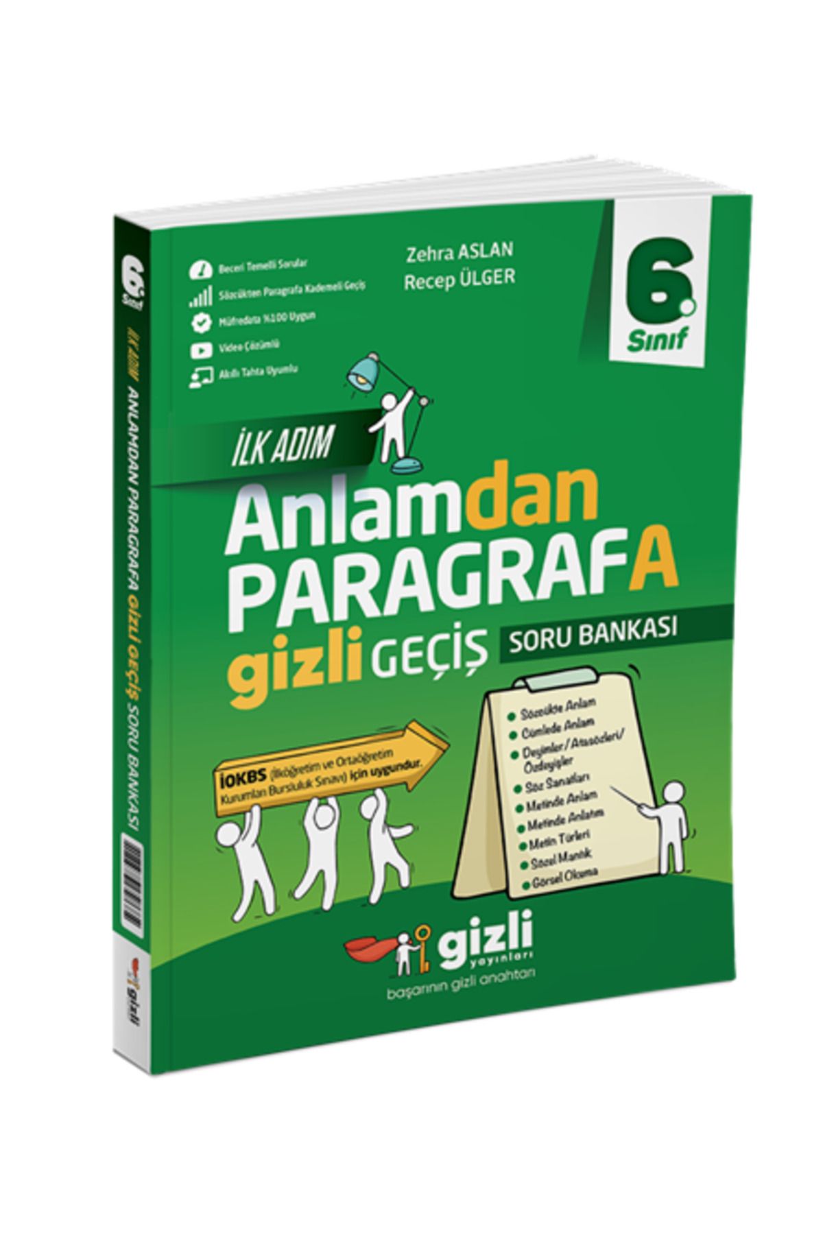 Gizli Yayınları 6. SINIF İLK ADIM ANLAMDAN PARAGRAFA GİZLİ GEÇİŞ
