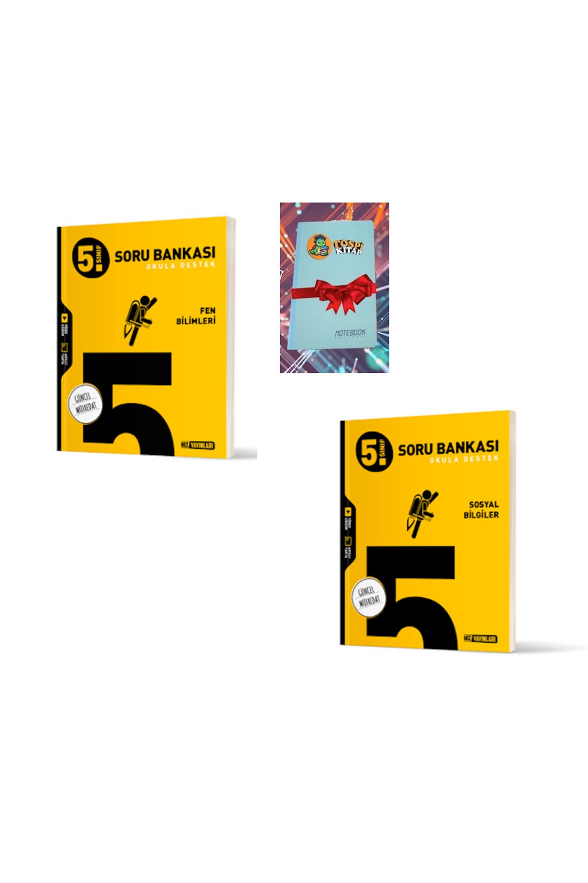 Karma Kitaplar 5. Sınıf SOSYAL BİLGİLER + FEN BİLİMLERİ Soru Bankası ( DEFTER HEDİYE)