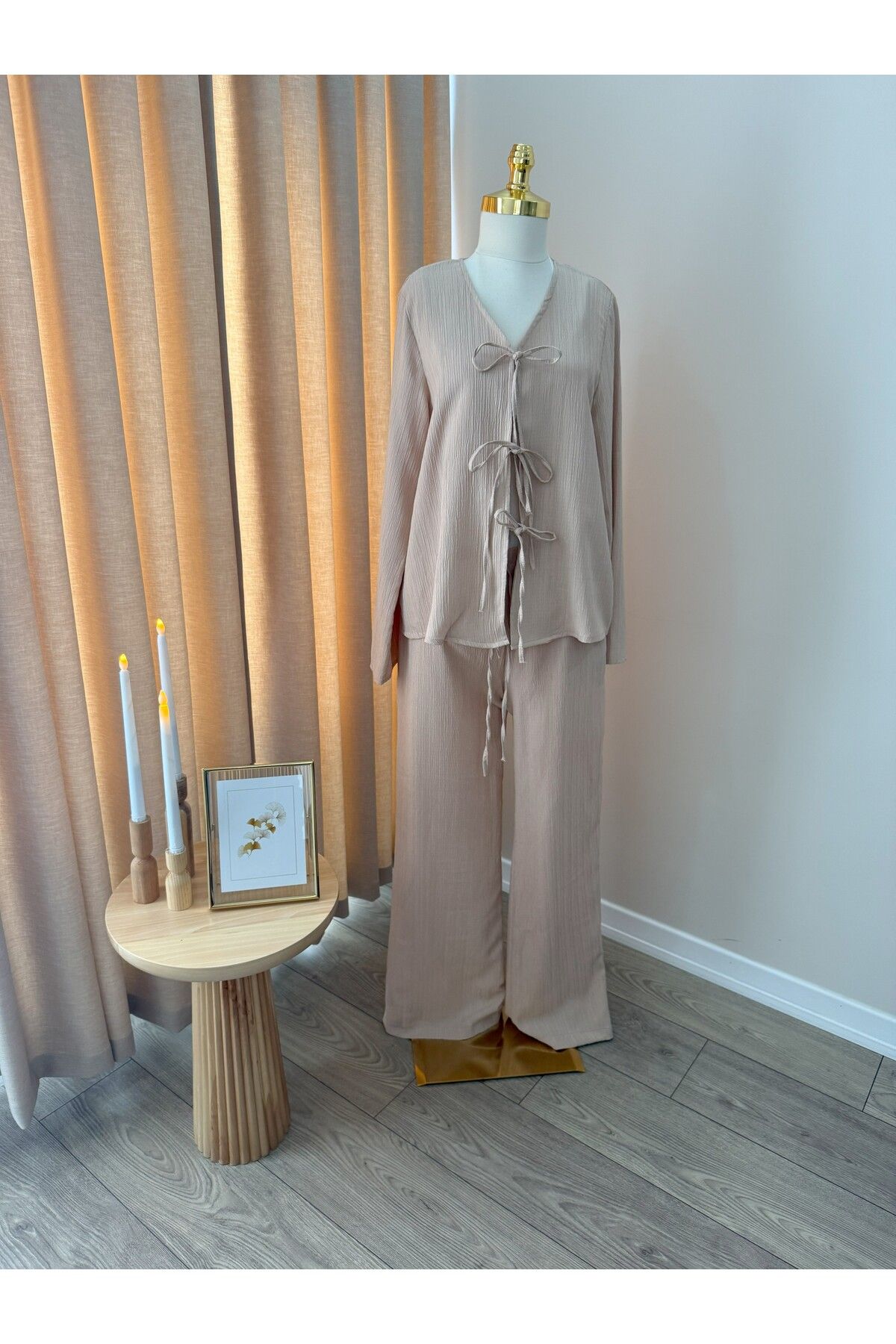 AF Frezya Boutique Önden Bağlamalı Takım