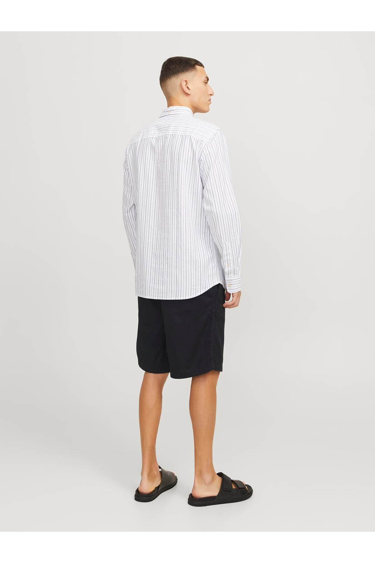 شلوارک مردانه راسته فاق نرمال | جک اند جونز Jack & Jones 12274968 - تصویر 8
