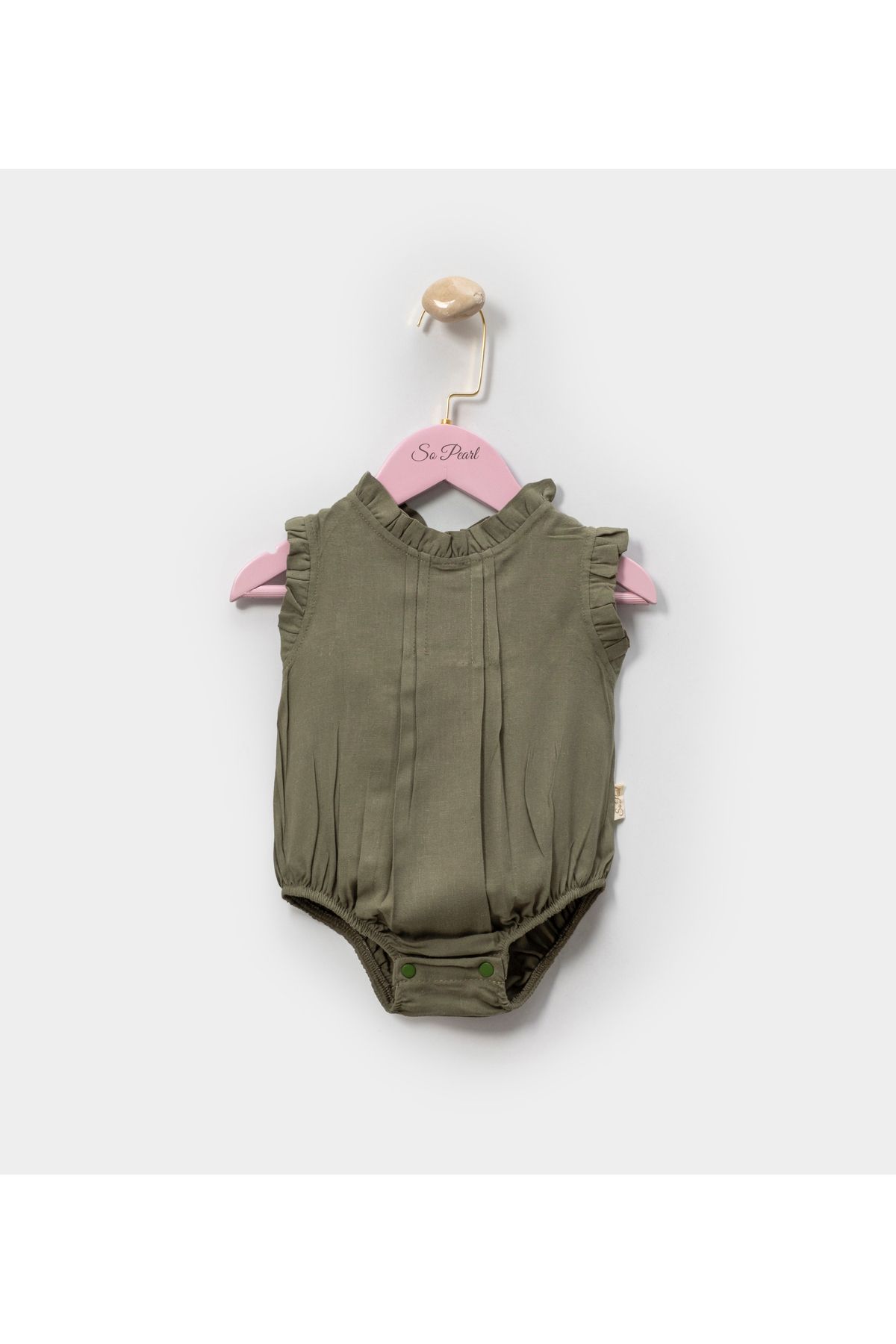 So Pearl KIZ BEBEK AYLIK RUMPER,ÇITÇITLI BADİ