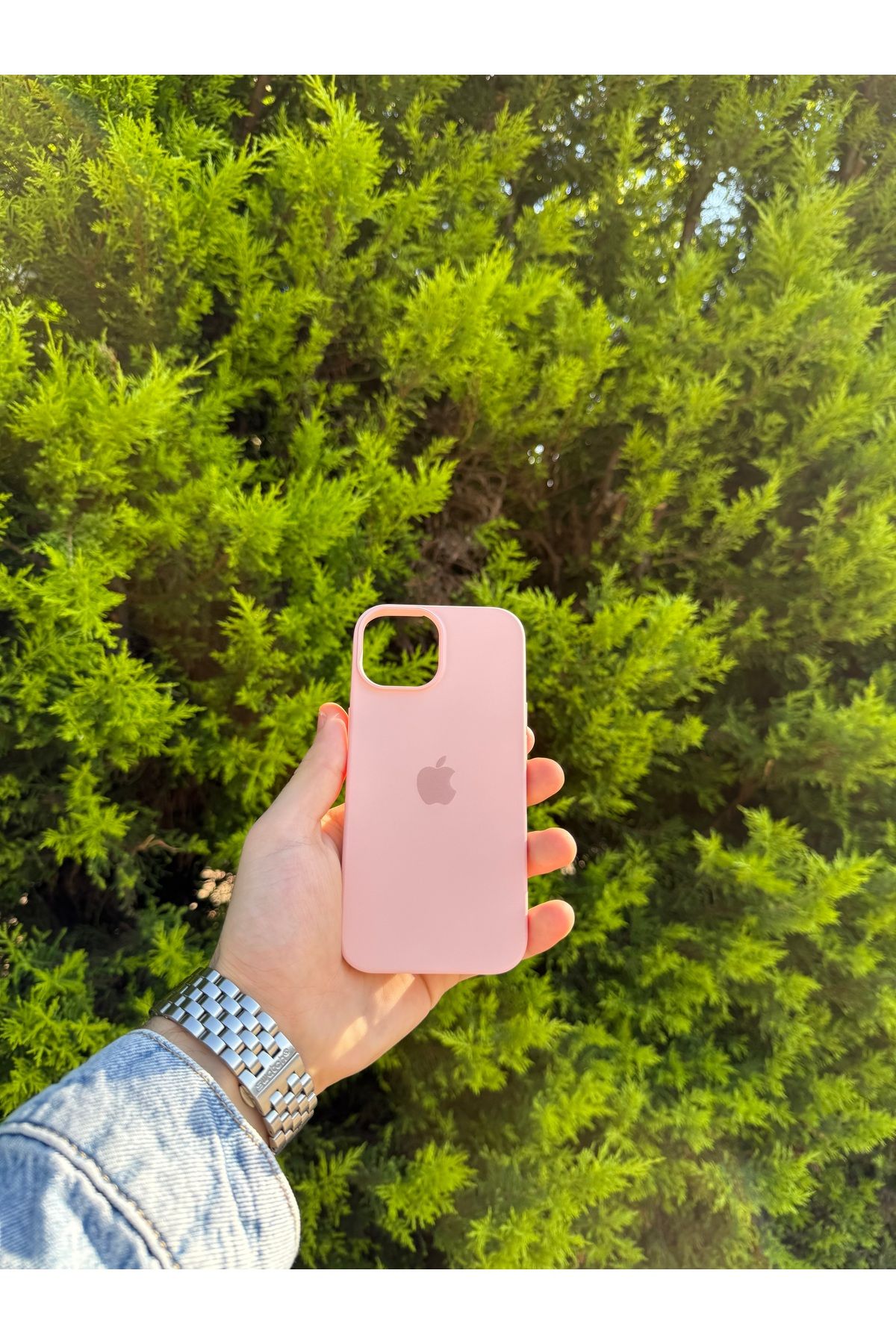 Thelioncase Apple iPhone 15 Lansman Uyumlu İçi Kadife Silikon Kılıf