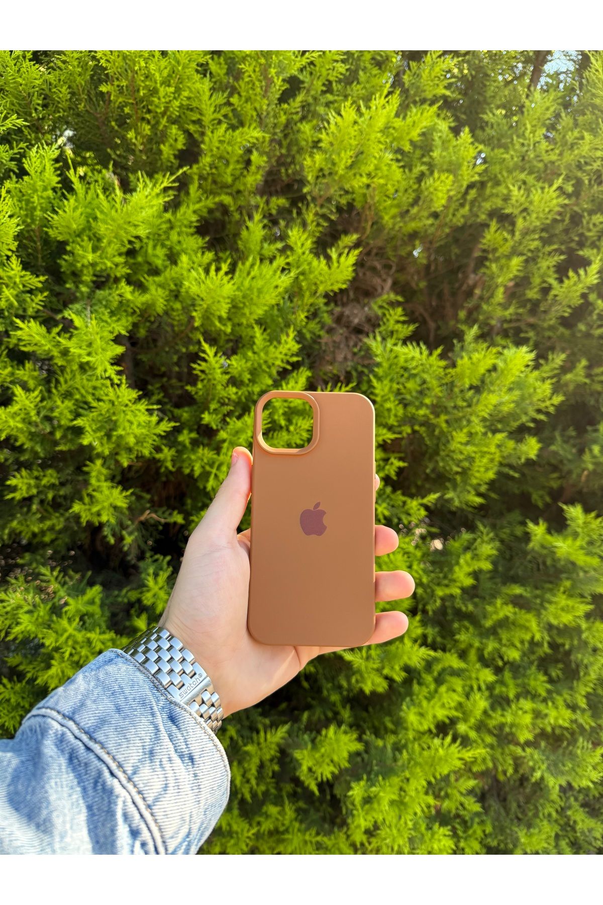 Thelioncase Apple iPhone 15 Lansman Uyumlu İçi Kadife Silikon Kılıf