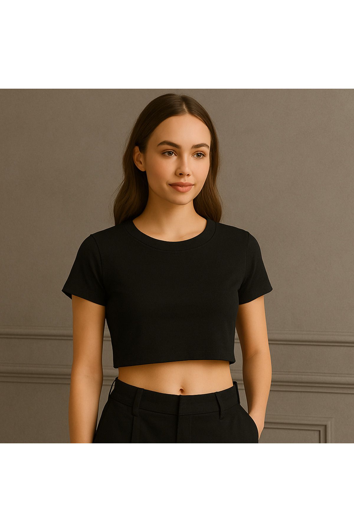 GAV20 Oversize crop t-shirt
