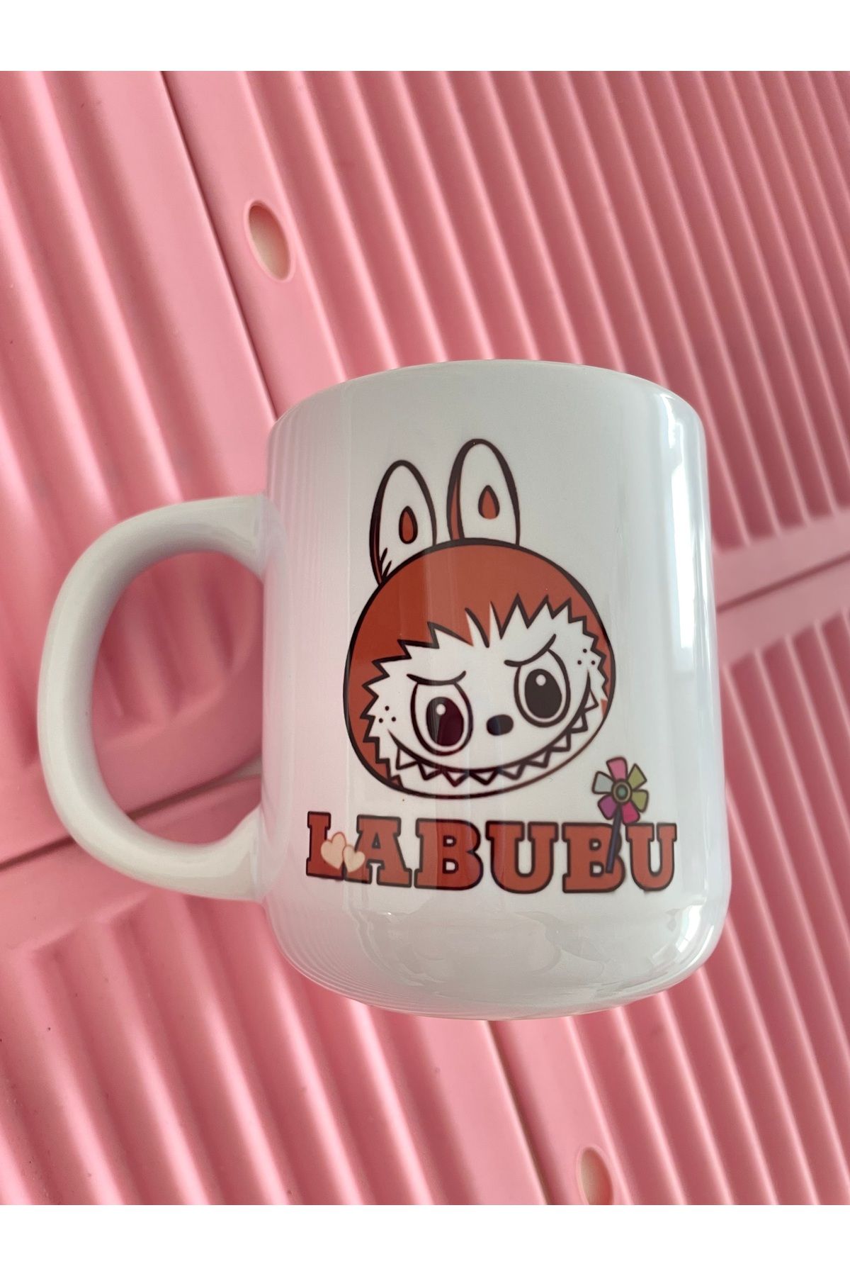 By Selen Suyolcu LABUBU Baskılı Kupa Bardak