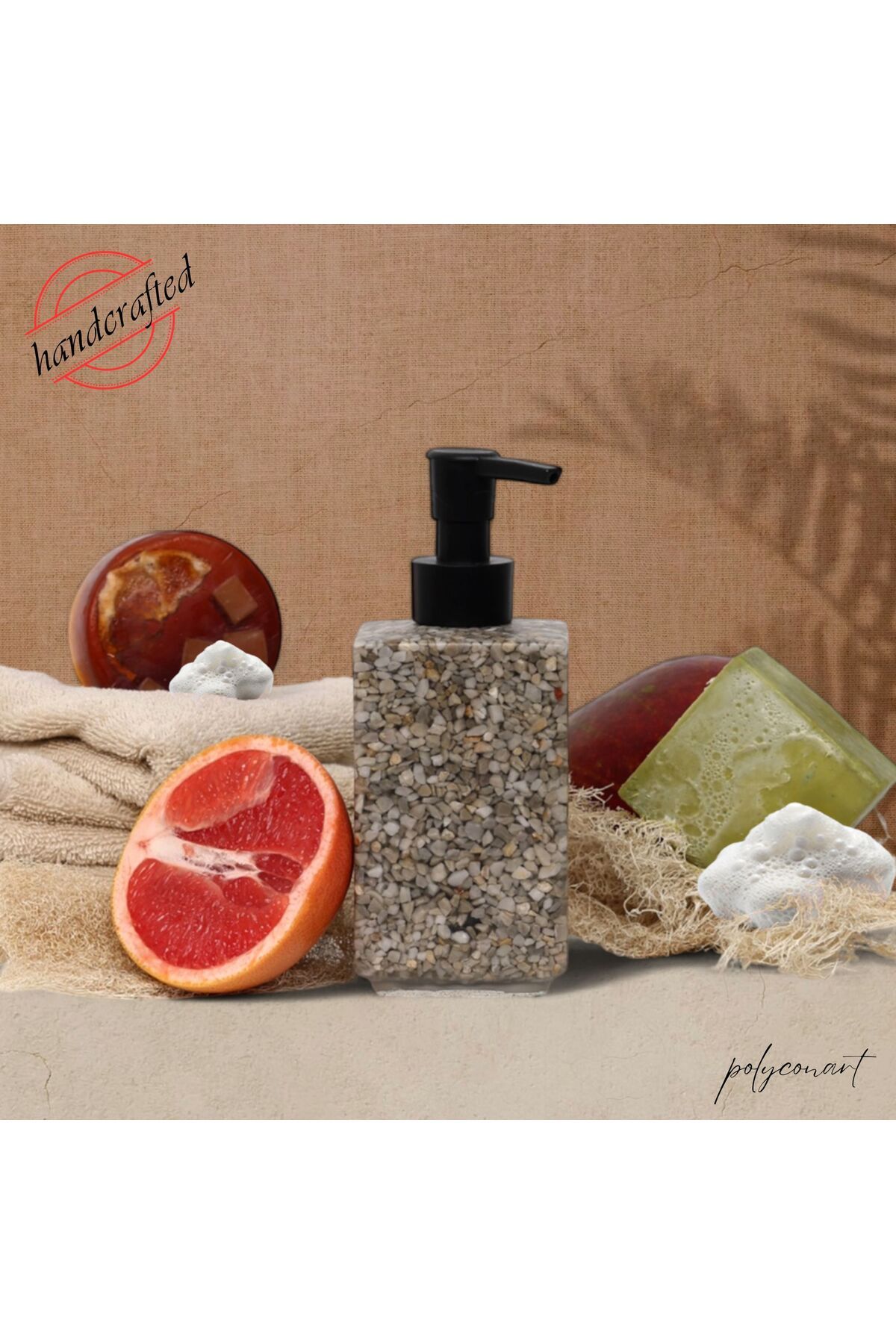 Polyconart CADMOS SIVI SABUNLUK BANYO MUTFAK BETON SABUNLUK 250ml BULAŞIK DETERJANI