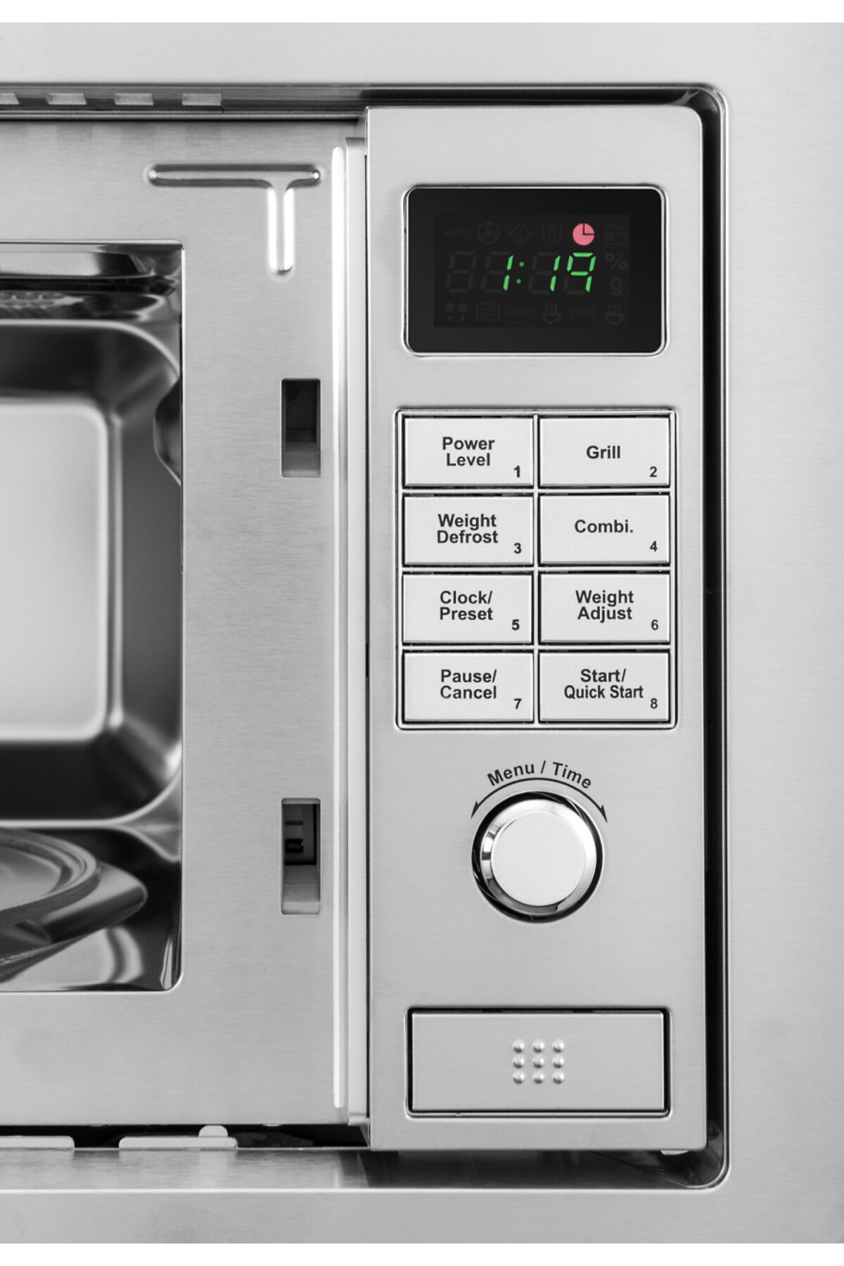 ECG-Built-in Microwave Oven Mtd2081 Vgss, 20 Liters, 1200w, 5 Power Levels, 9 Programs 18