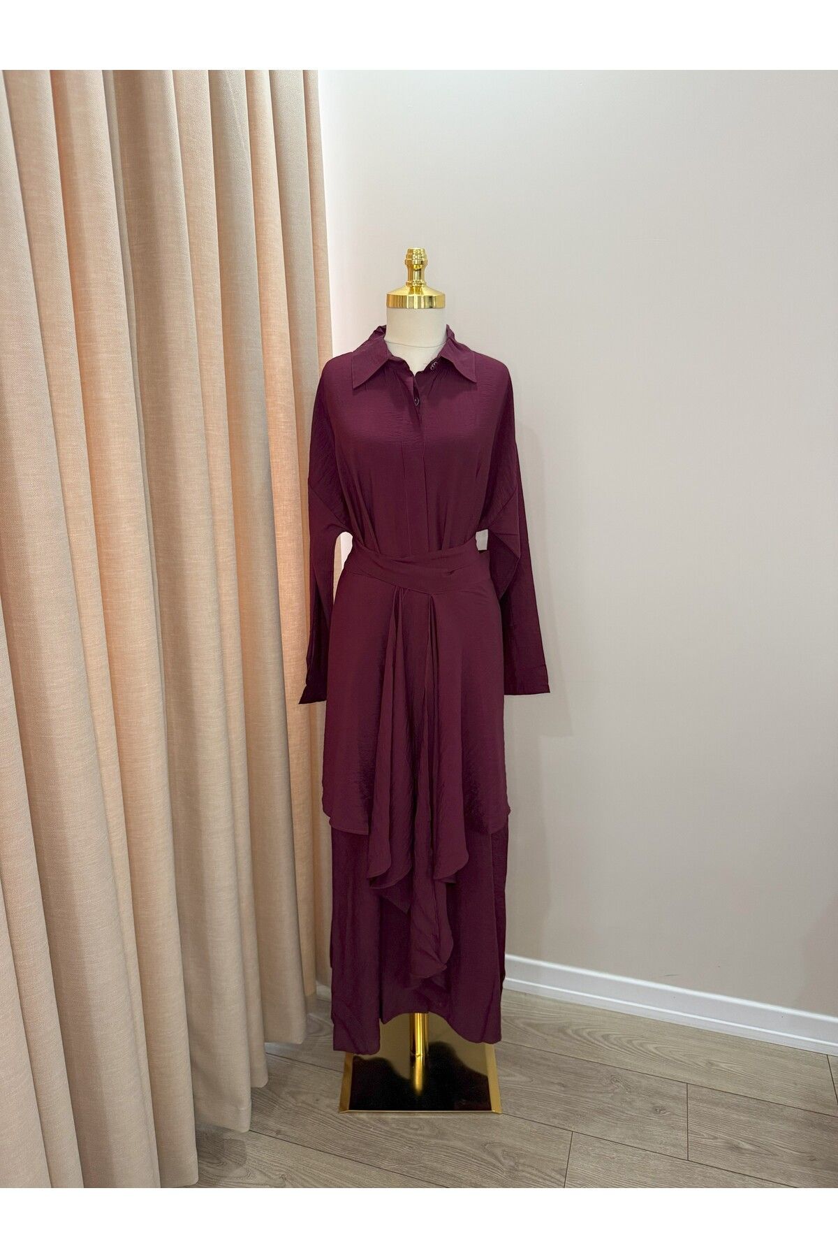 AF Frezya Boutique Kimono Detaylı Tasarım Elbise