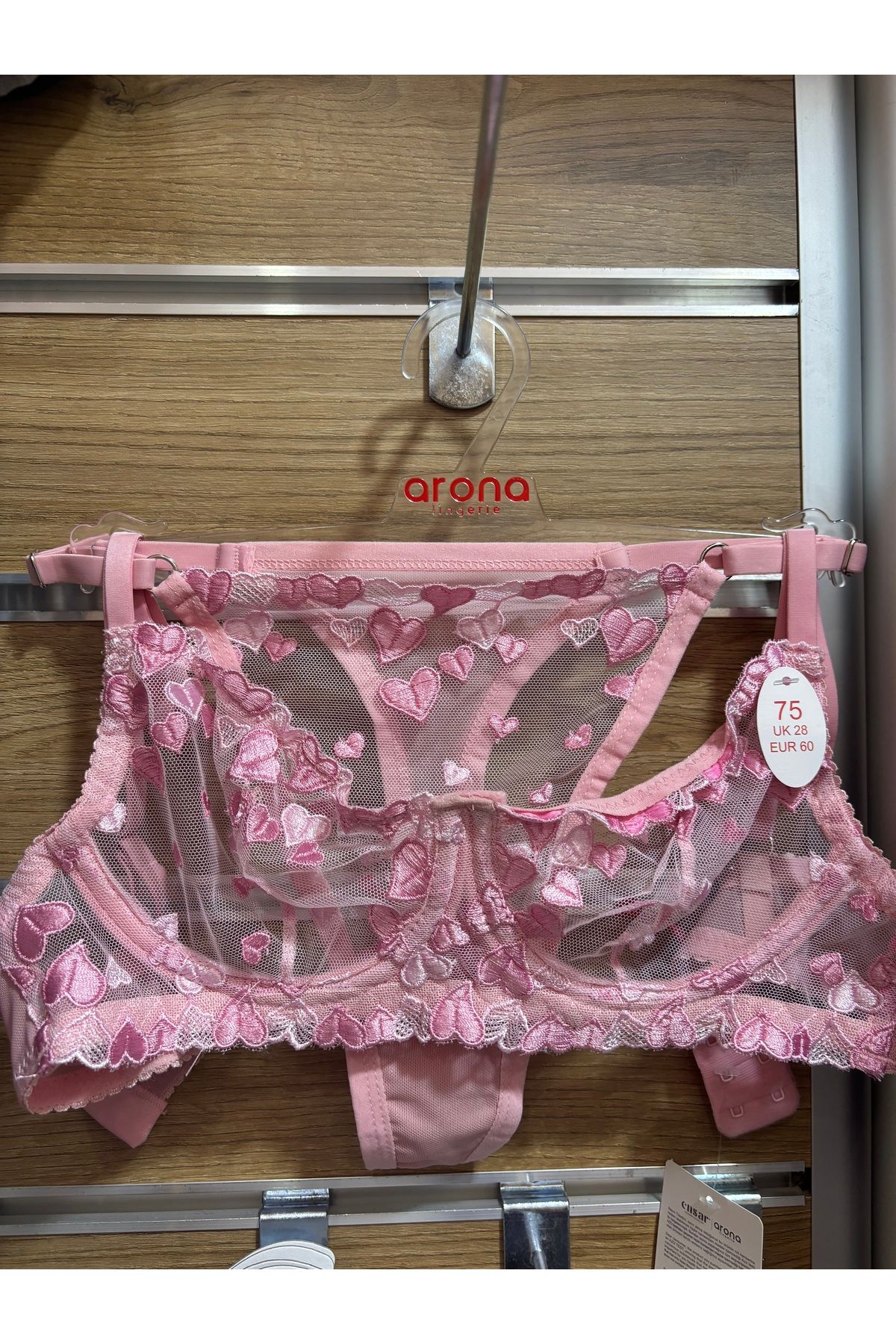 ARONA Pembe iç çamaşırı takımı